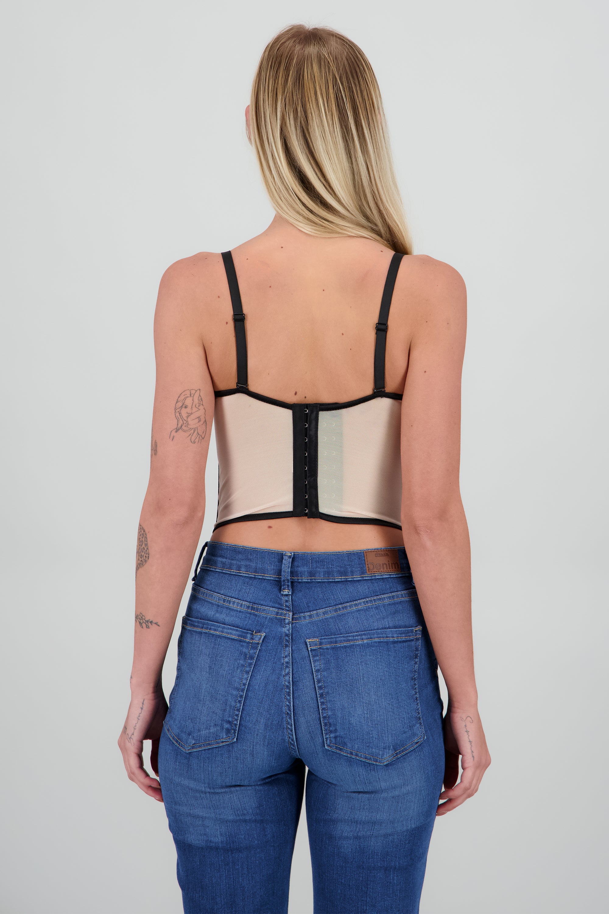 Corste con varillas bies en contraste HUESO COMBO