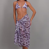 Bikini tres piezas estampado degradado