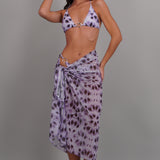 Bikini tres piezas estampado degradado