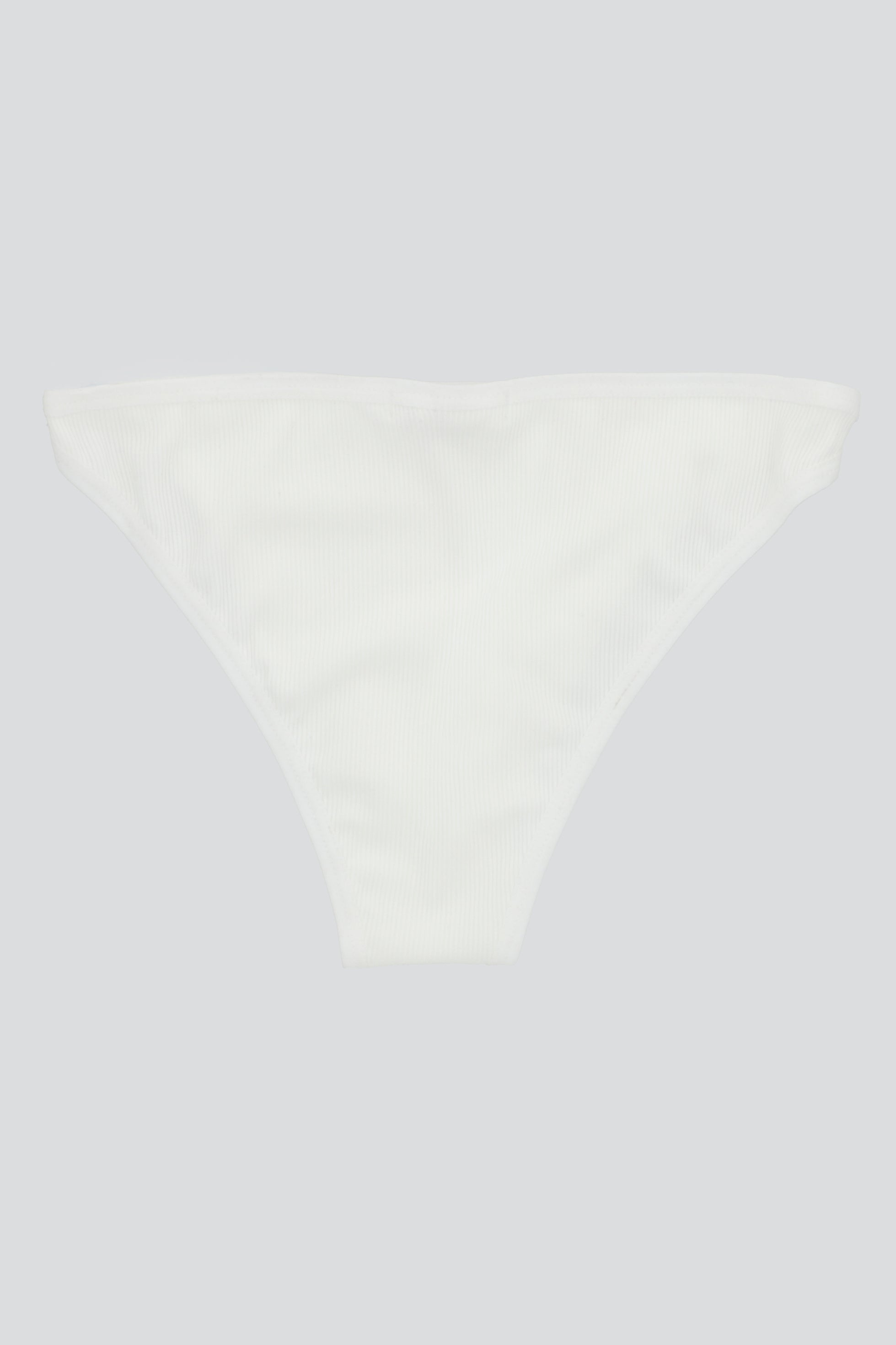 Bikini rib detalle corazon BLANCO