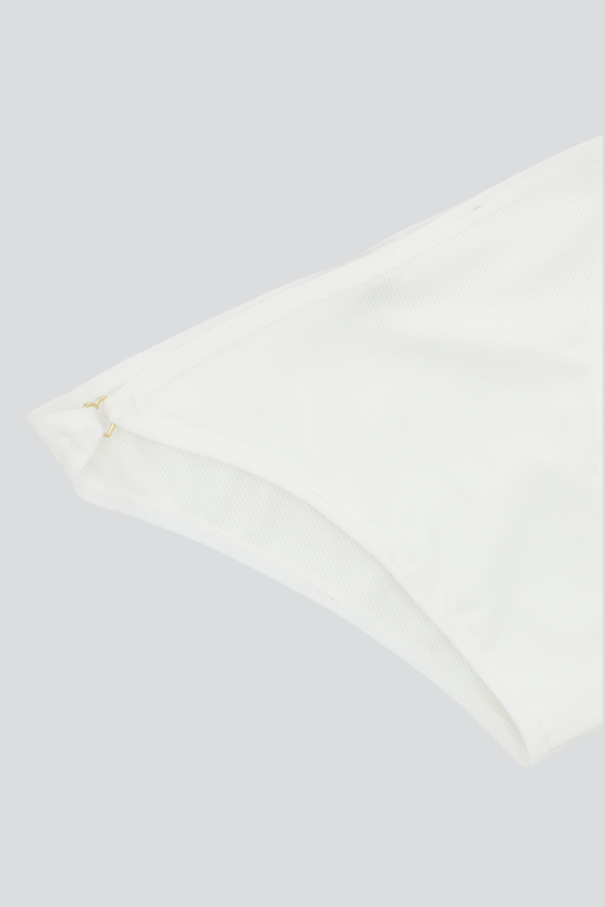 Bikini rib detalle corazon BLANCO