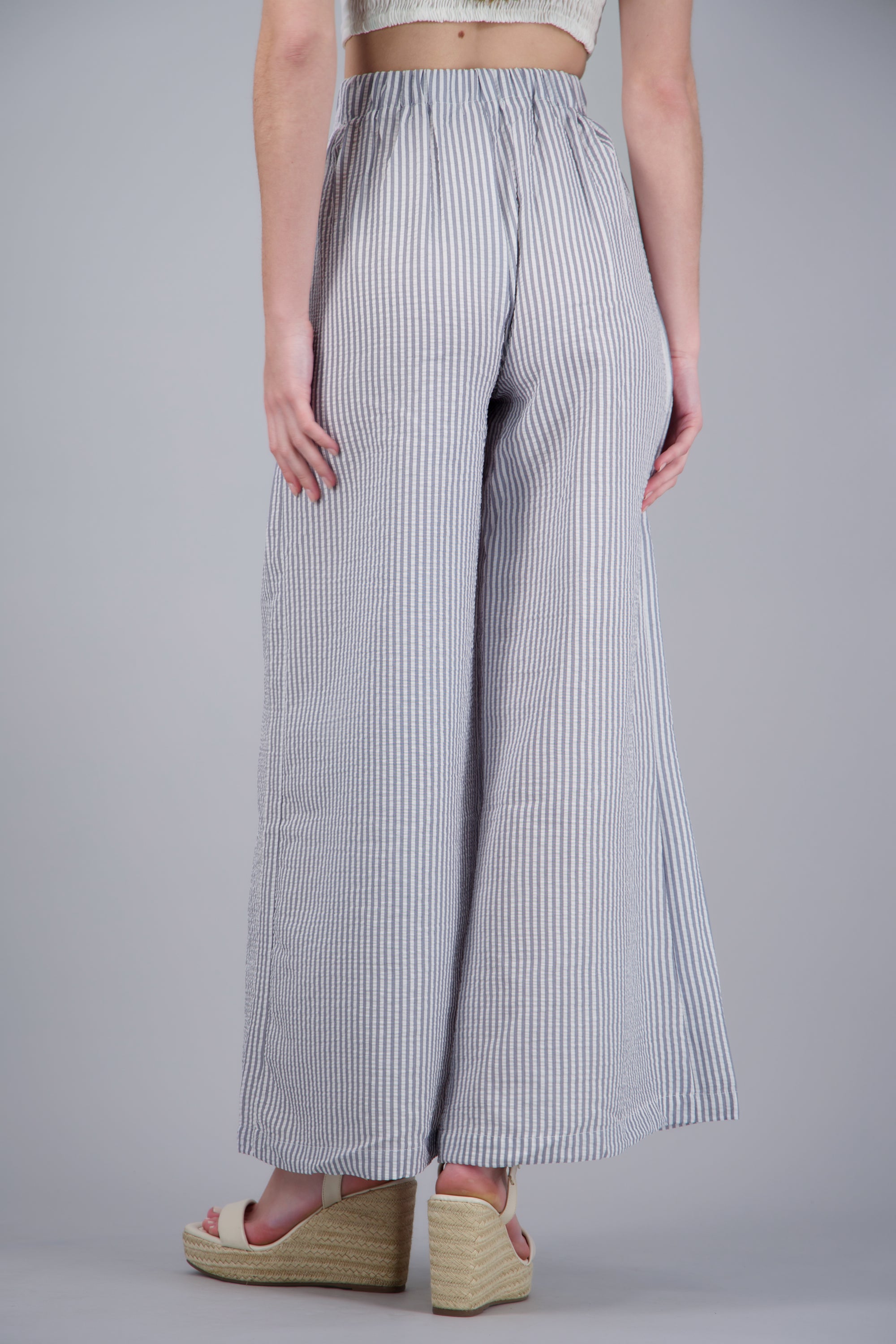 Pantalón de rayas detalle pinzas MARINO COMBO