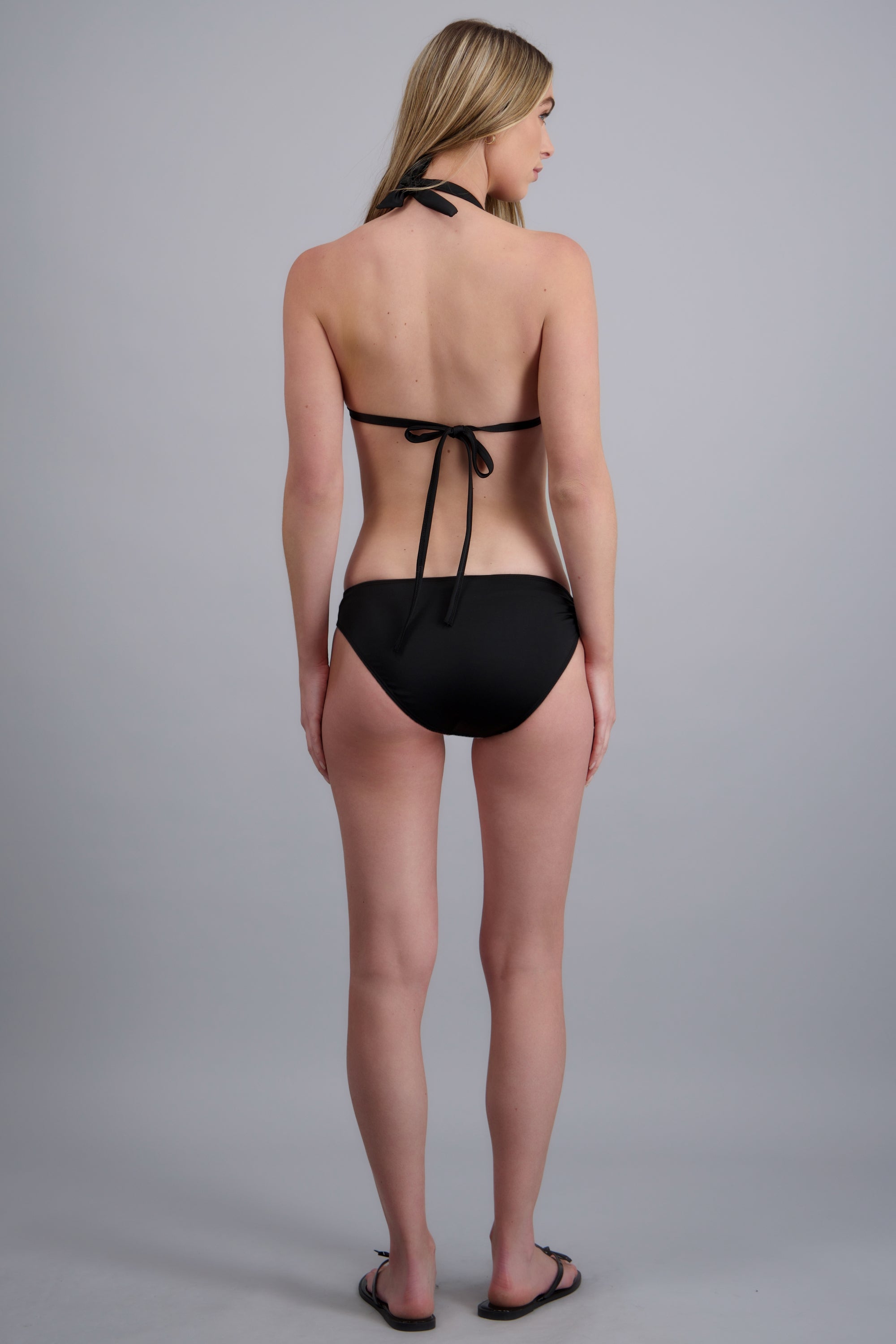 Bikini aro irregular NEGRO