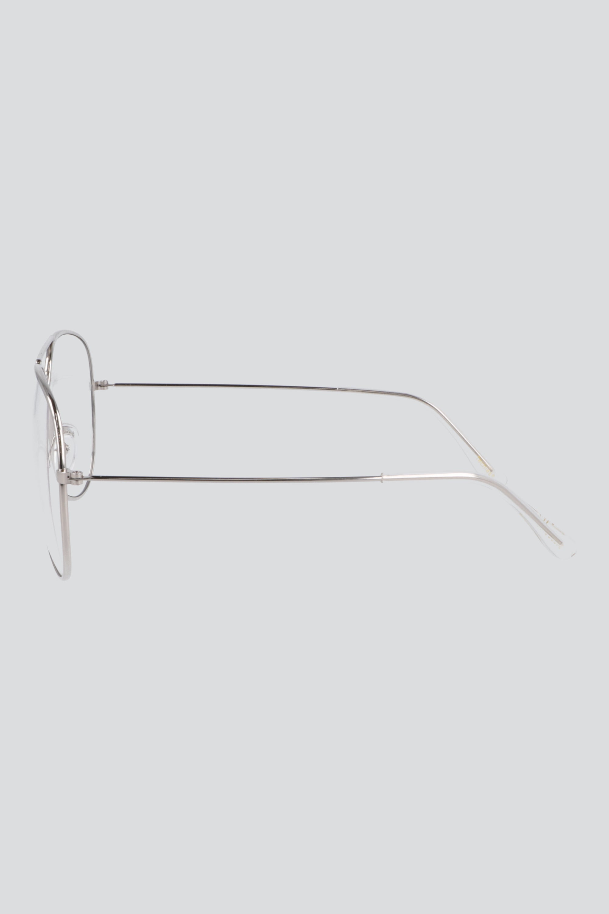 Lente aviador slim protección blue light PLATA