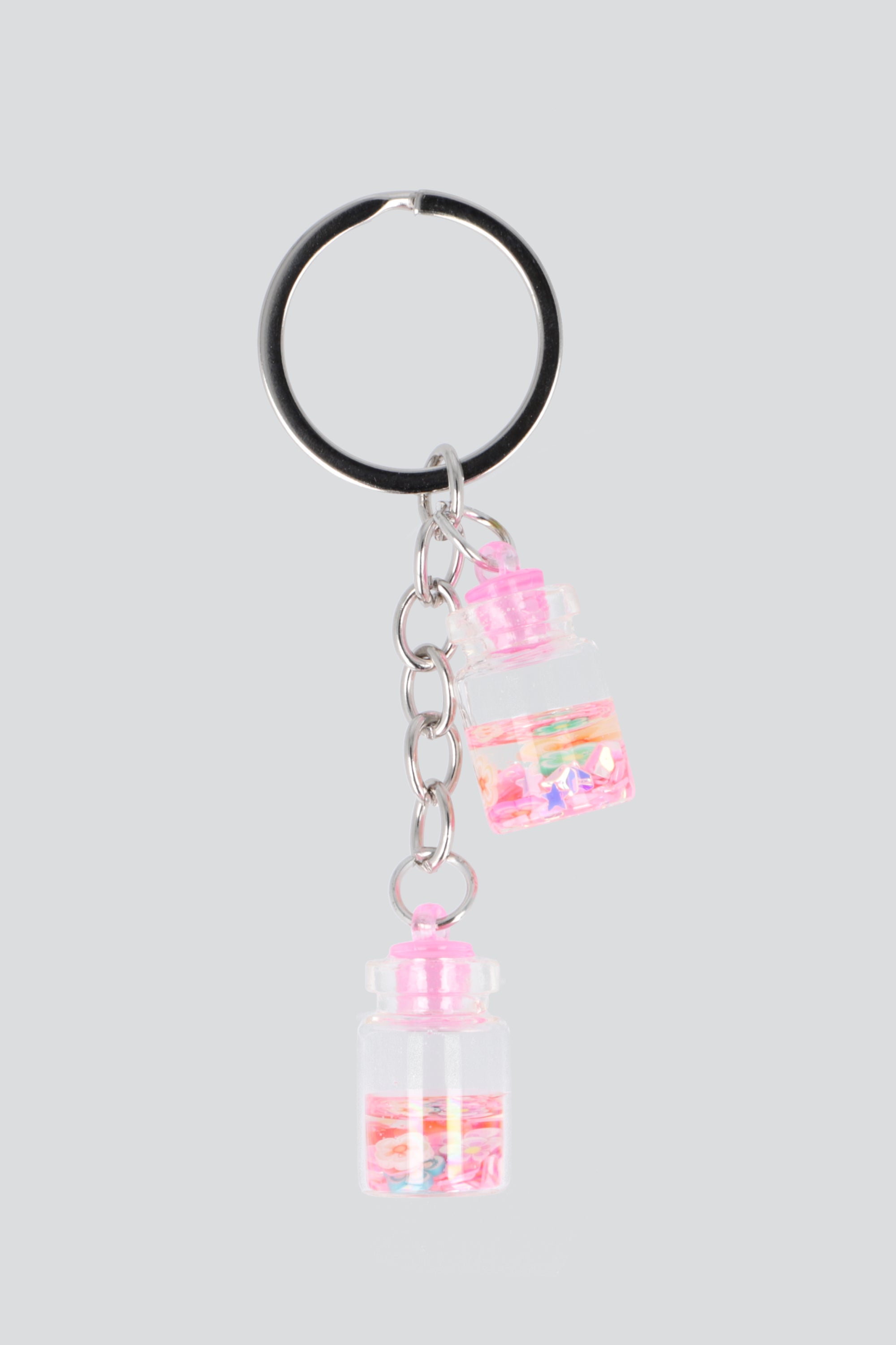 Llavero frasco agua ROSA