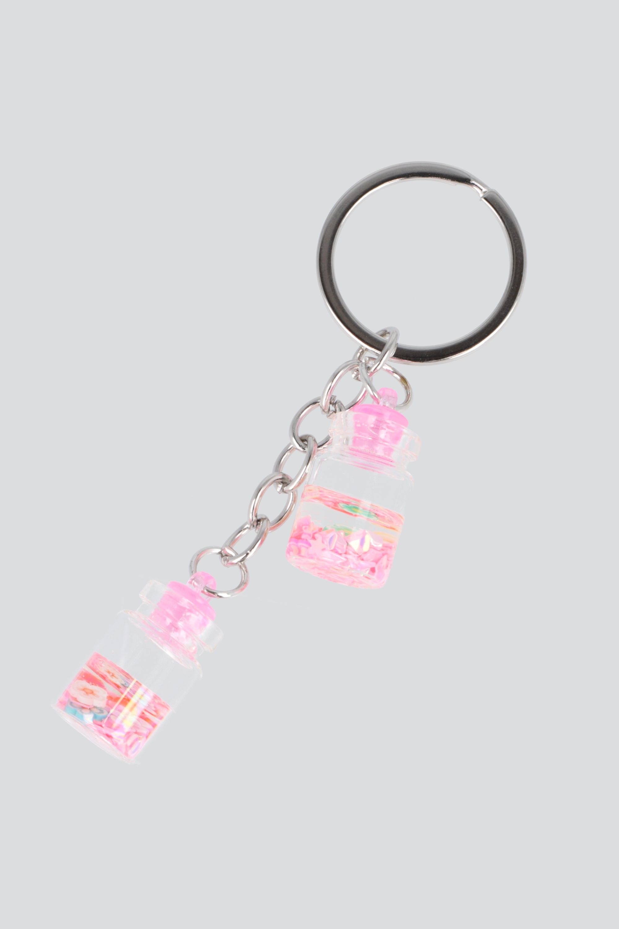 Llavero frasco agua ROSA