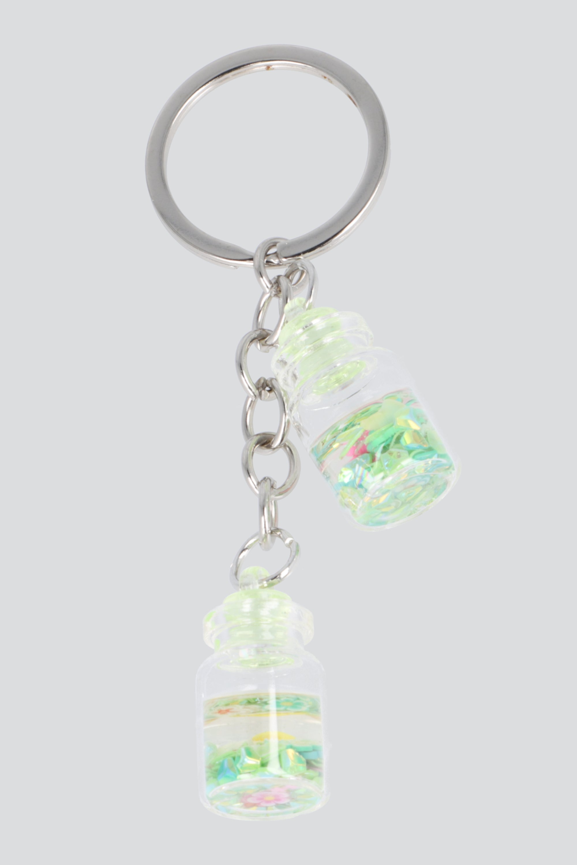 Llavero frasco agua VERDE