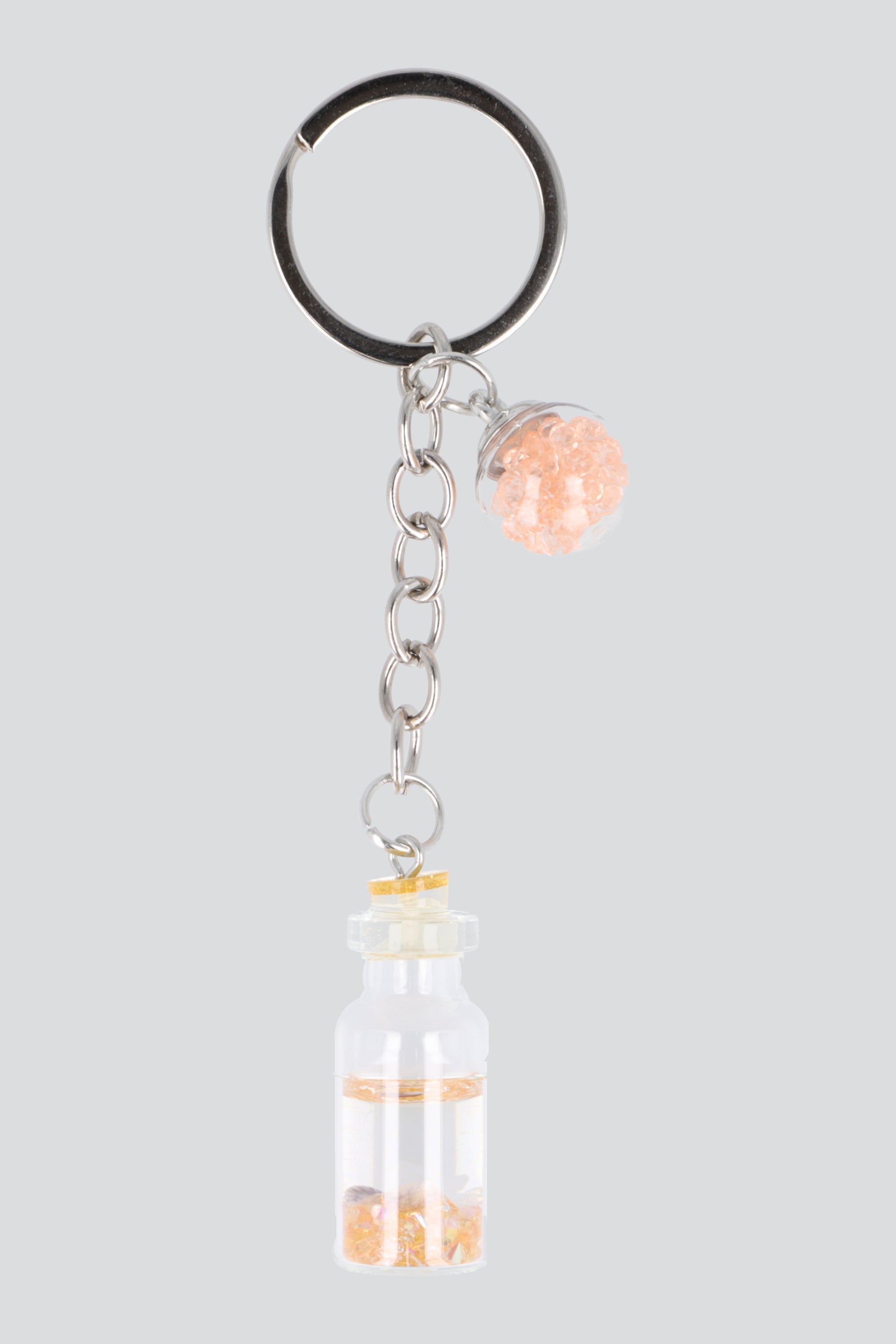 Llavero frasco esfera AMARILLO