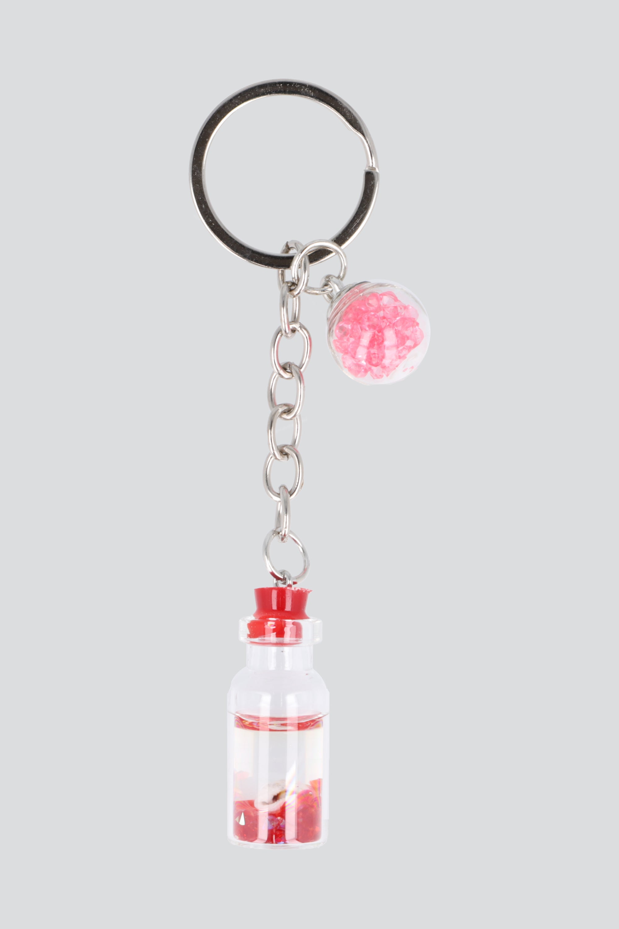 Llavero frasco esfera ROJO