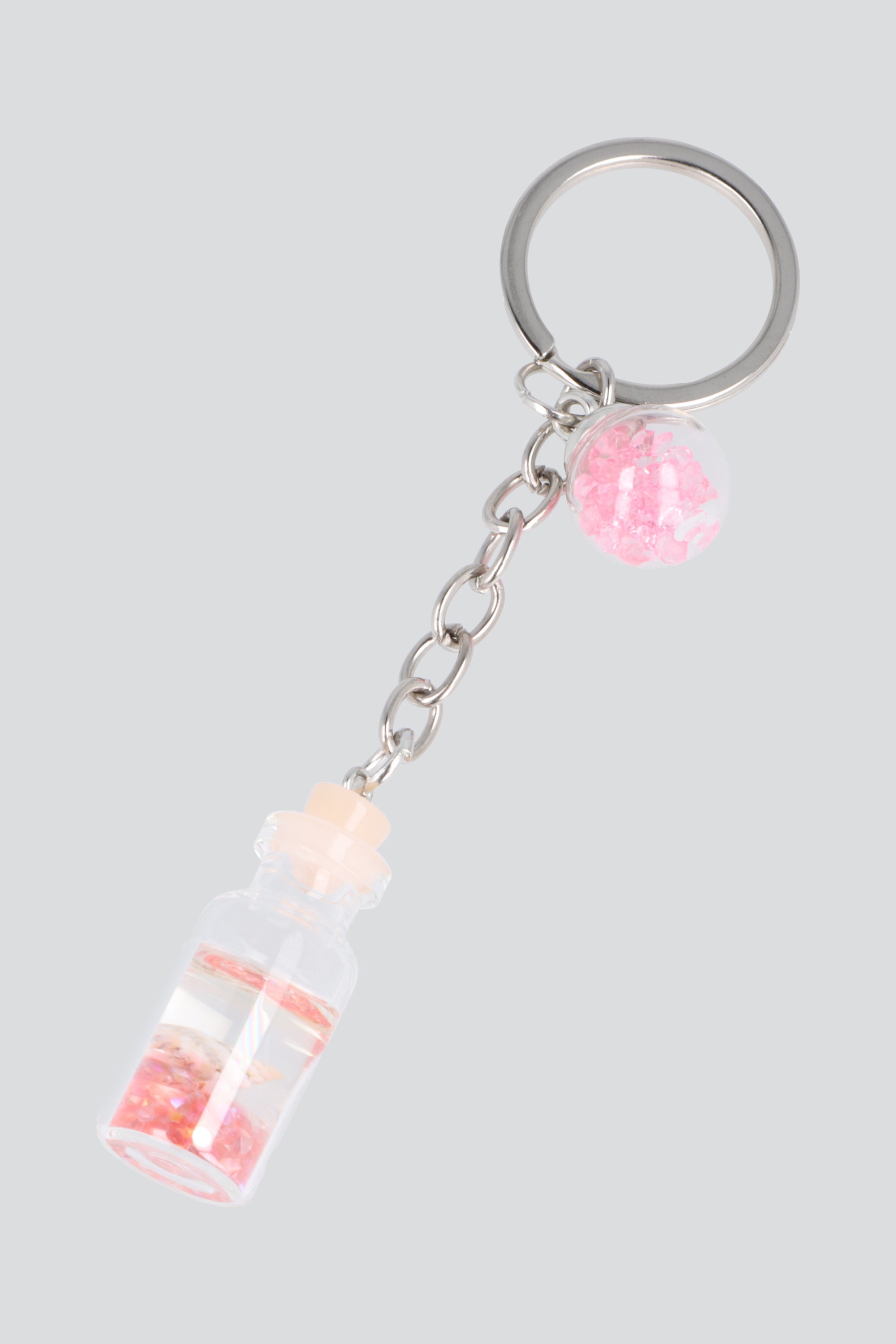 Llavero frasco esfera ROSA