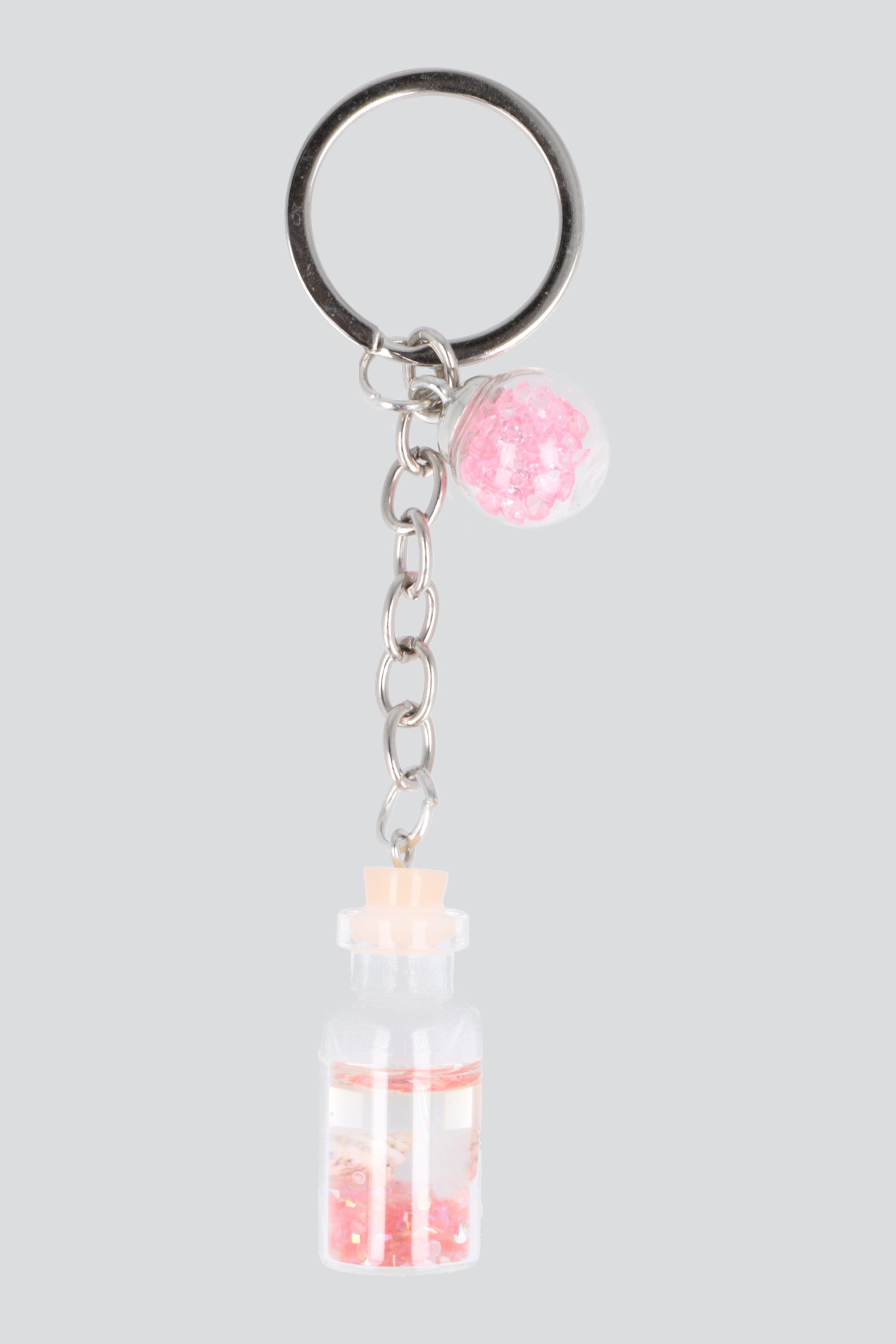 Llavero frasco esfera ROSA