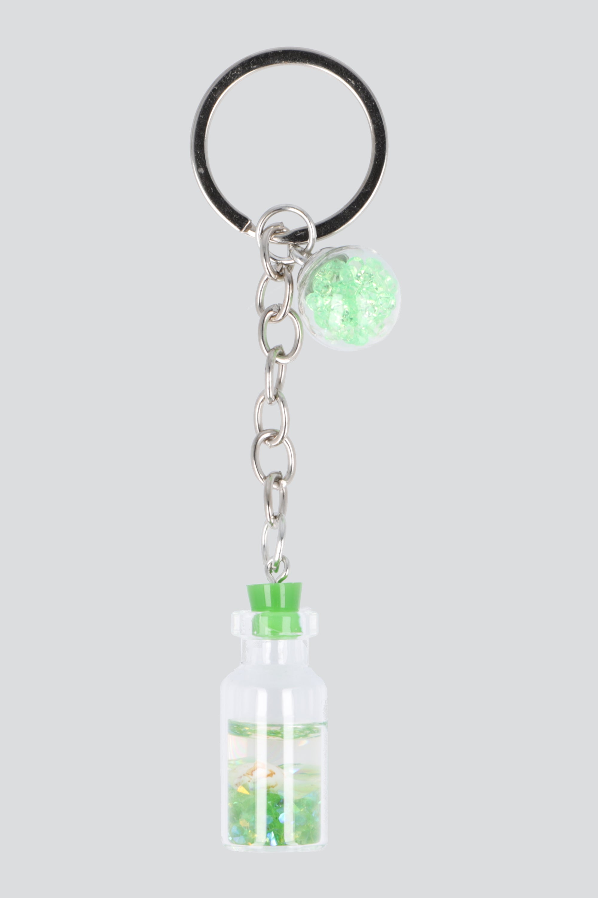 Llavero frasco esfera VERDE