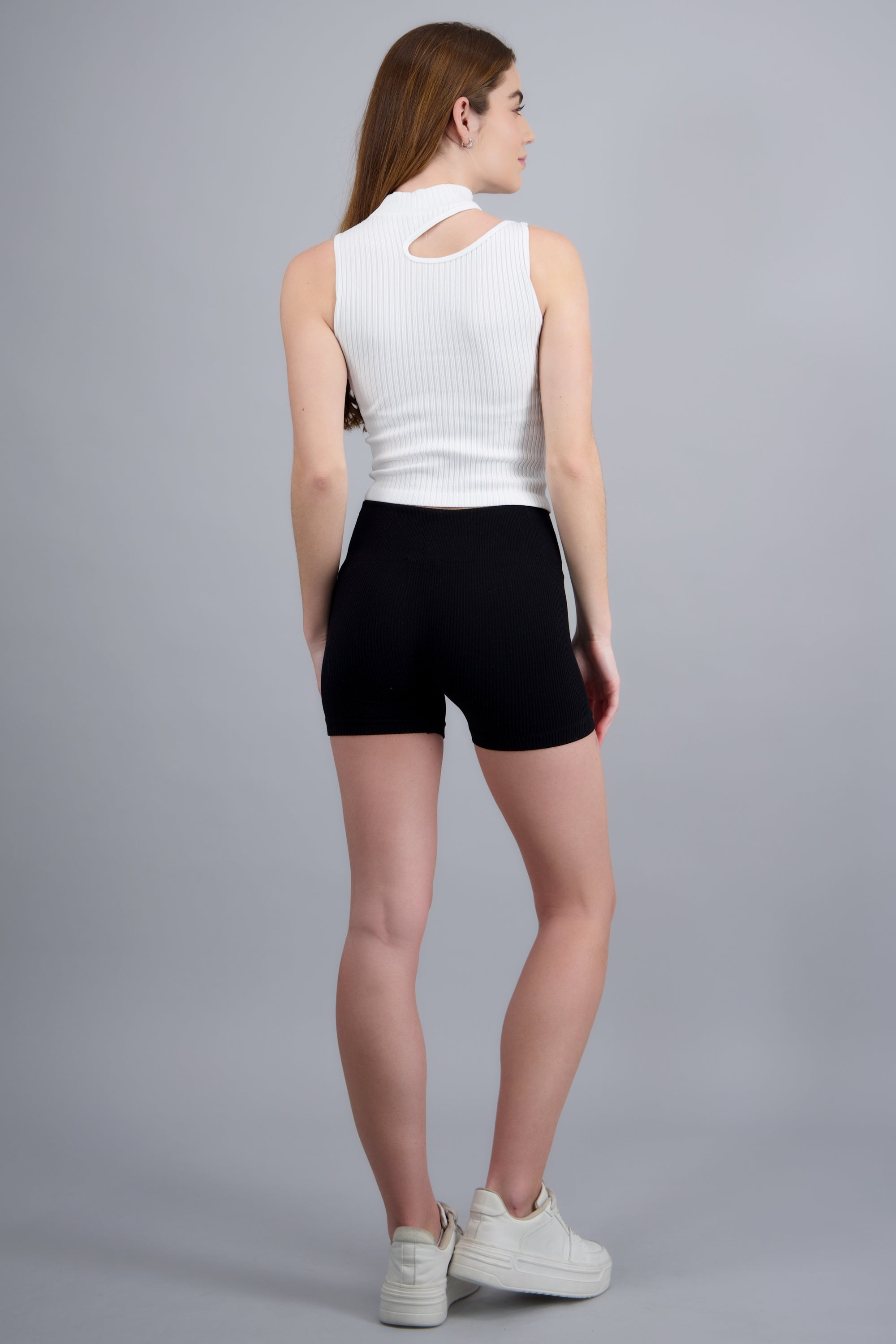 Biker shorts seamless NEGRO