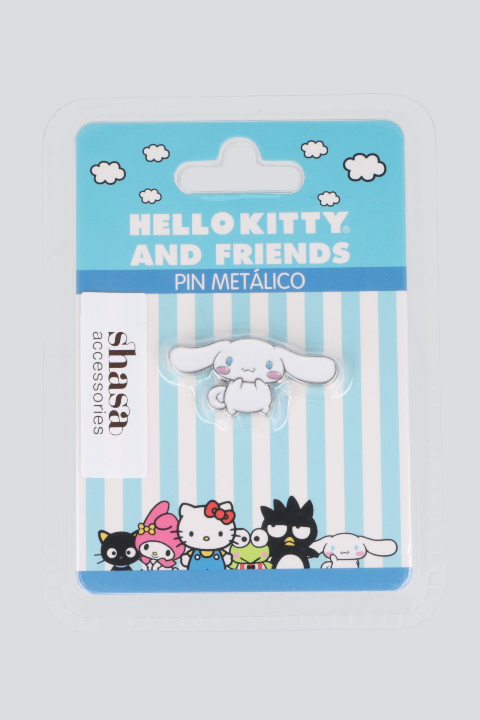 Pin metalico Cinnamoroll BLANCO