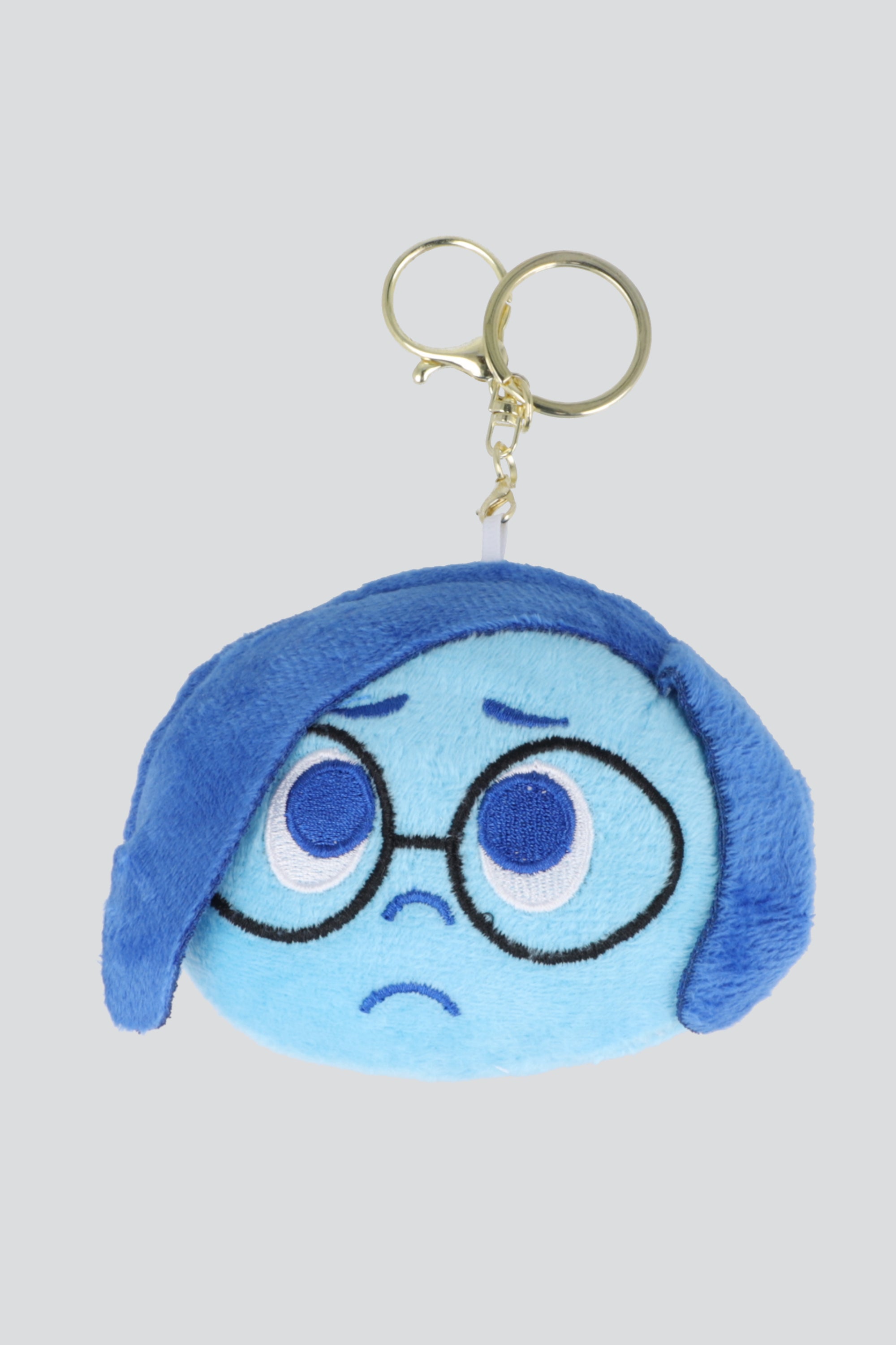 Llavero de peluche Tristeza Intensamente AZUL
