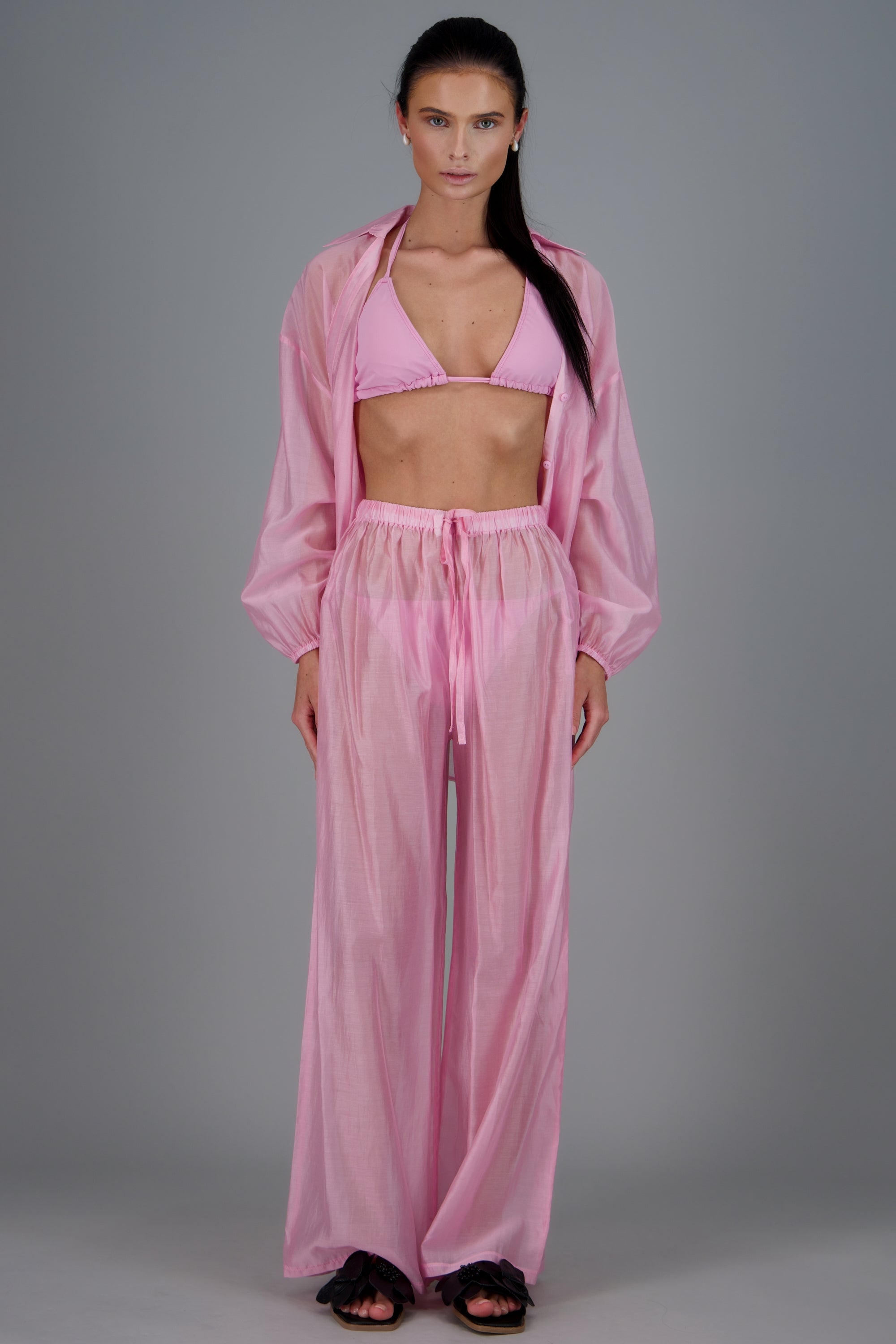 Pantalon jareta ligero ROSA