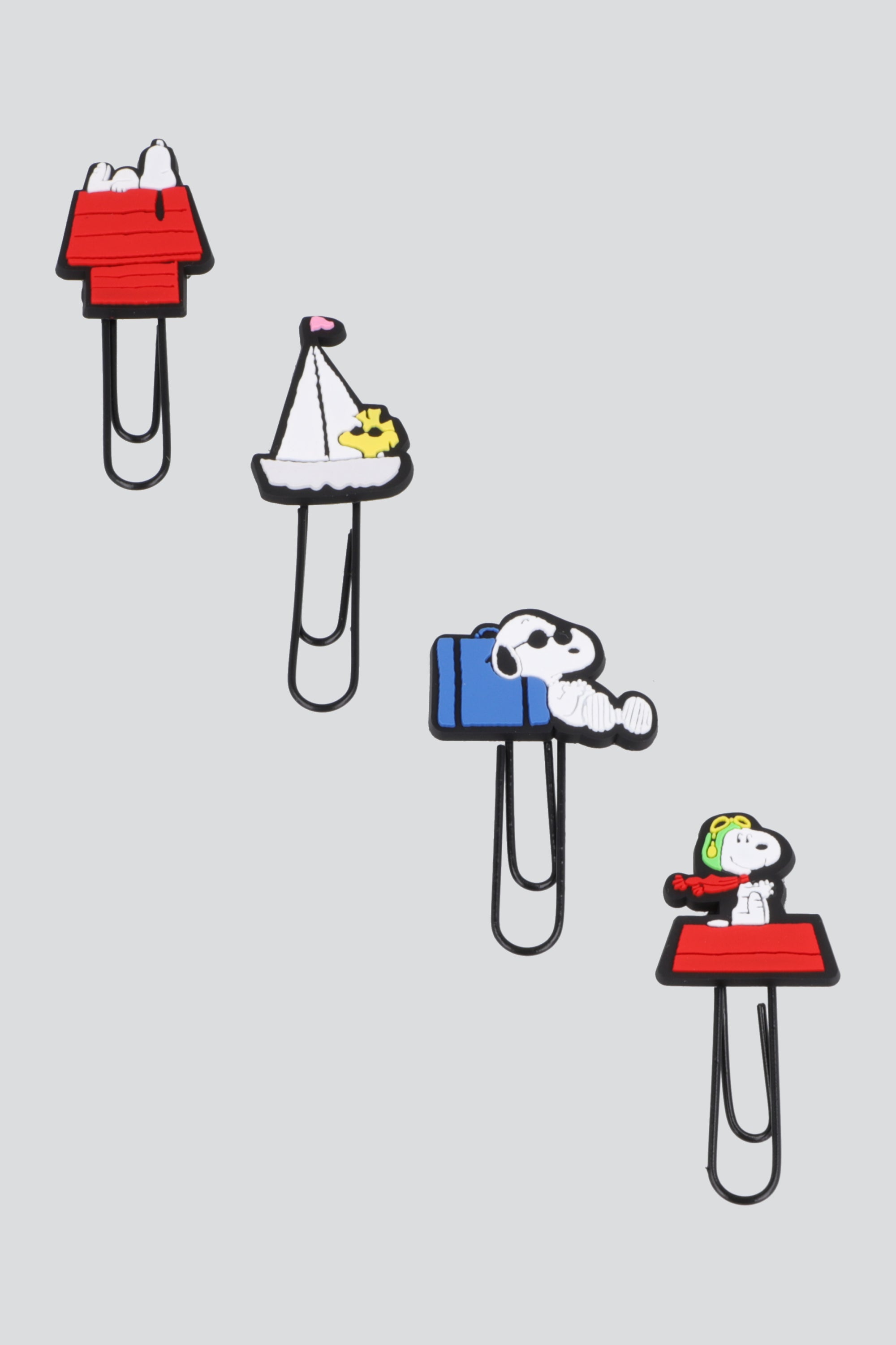 Set de clips Snoopy ROJO COMBO