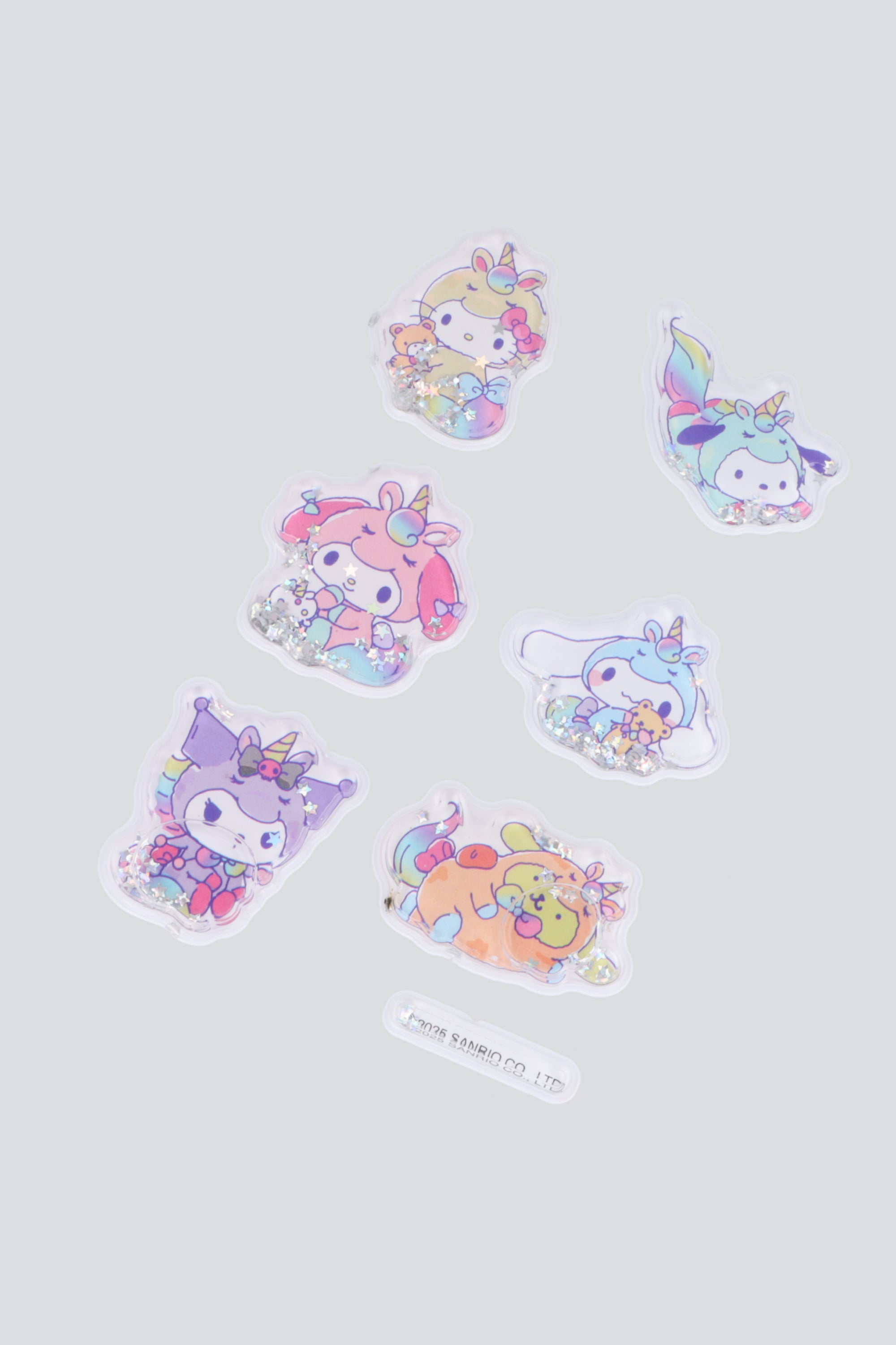 Stickers con agua Hello Kitty MULTICOLOR PASTEL