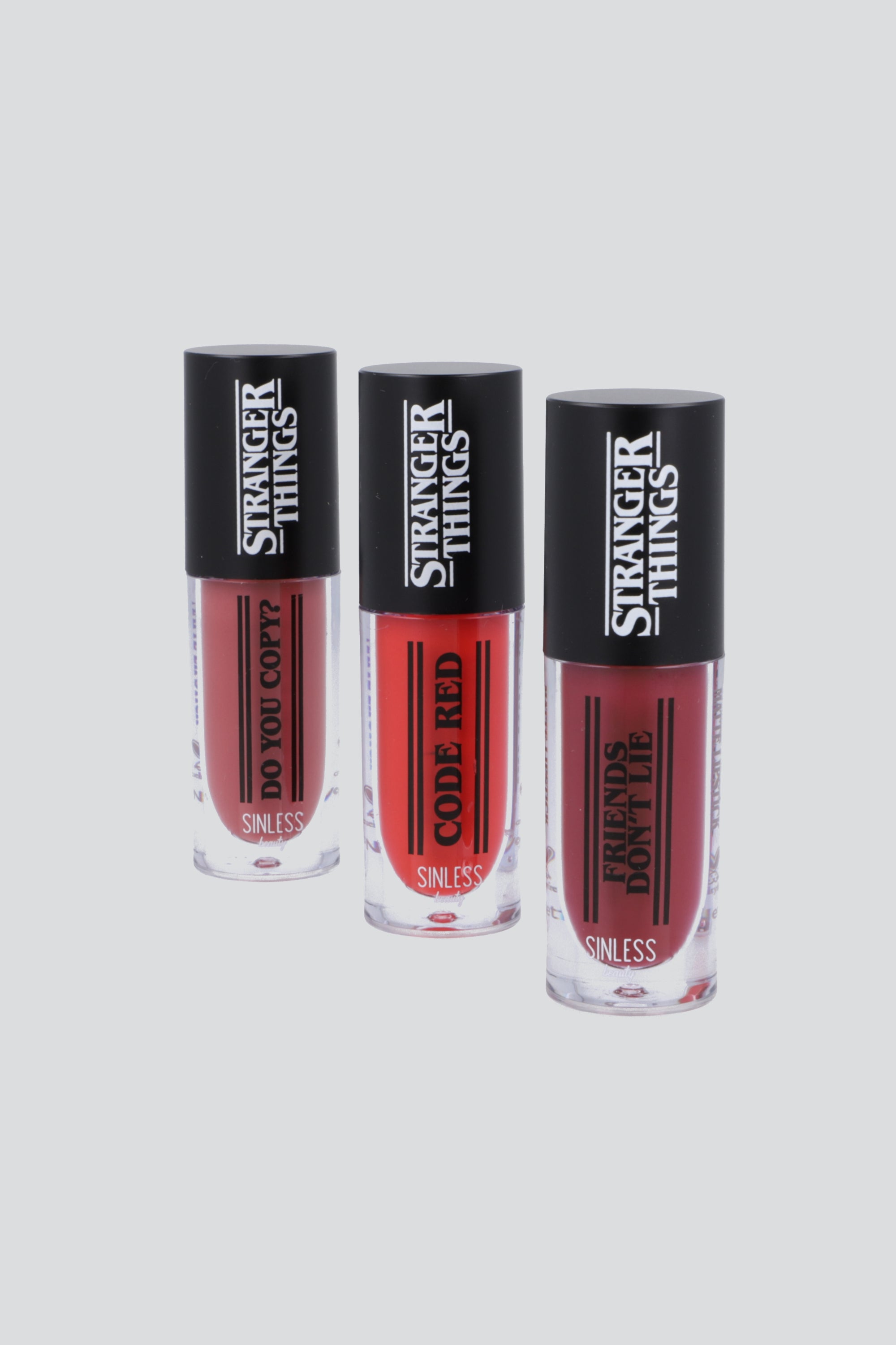 Set 3 labiales matte stranger things MULTICOLOR