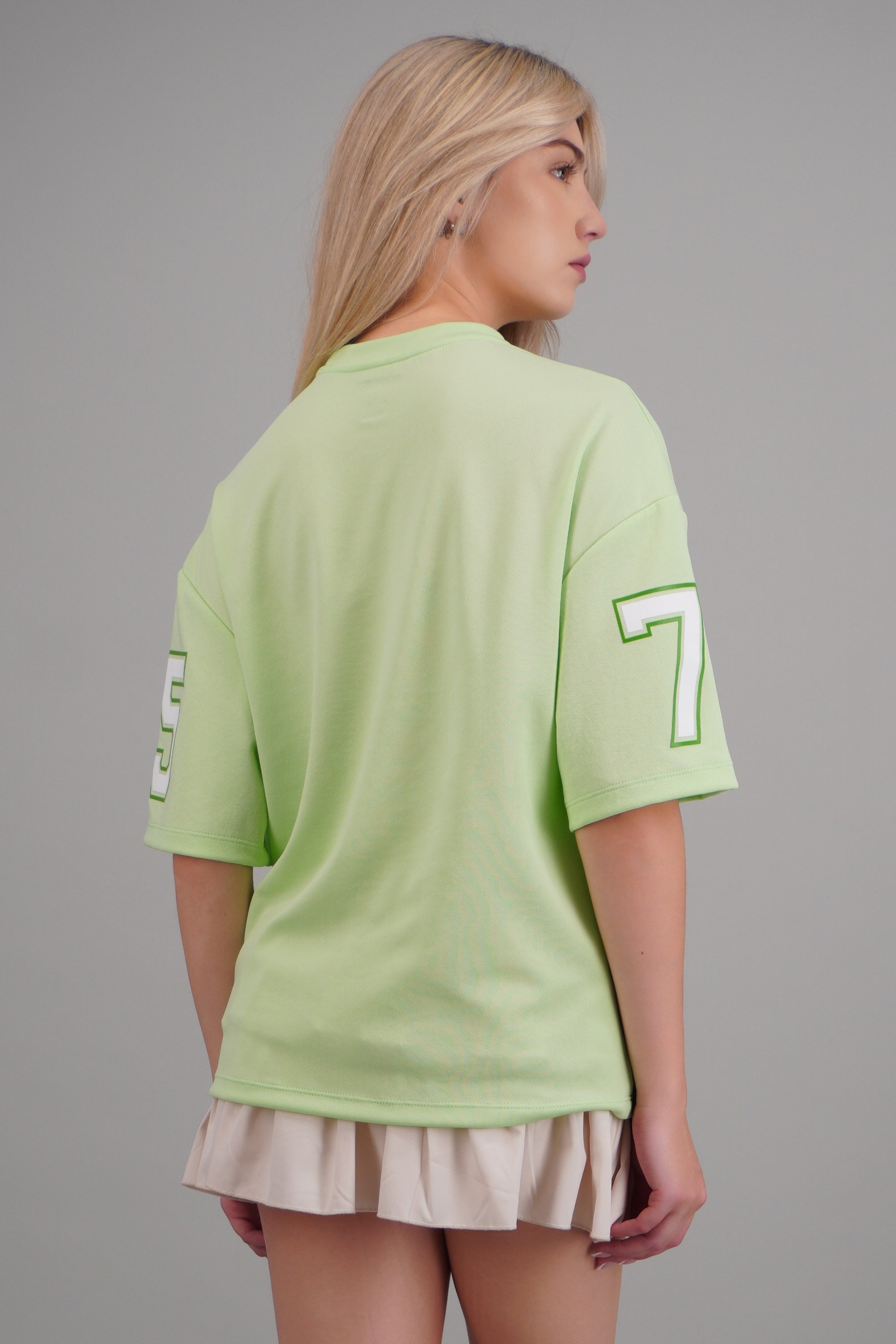Playera deportiva Snoopy VERDE CLARO