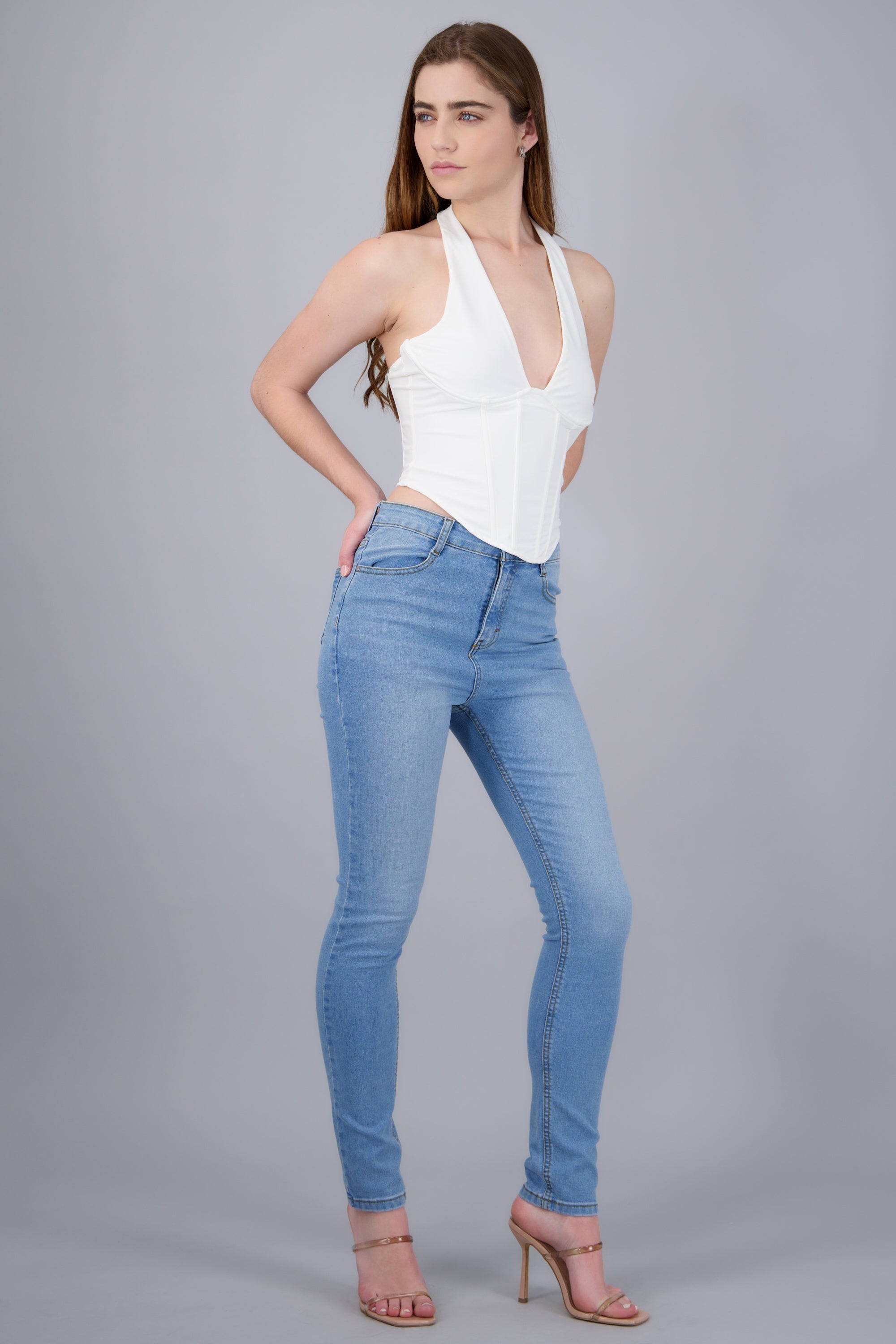 Jeans super skinny LIGHT WASH