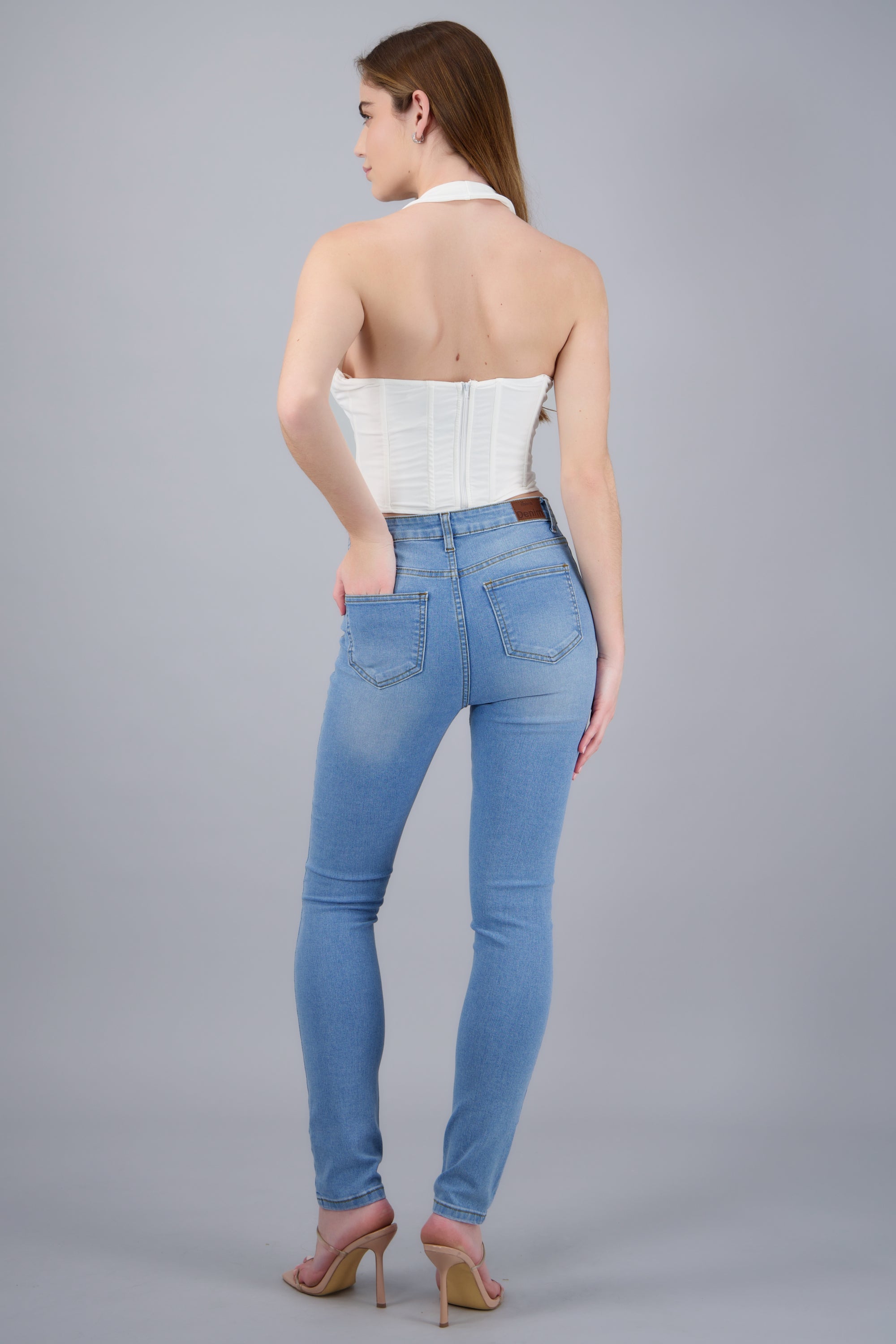 Jeans super skinny LIGHT WASH