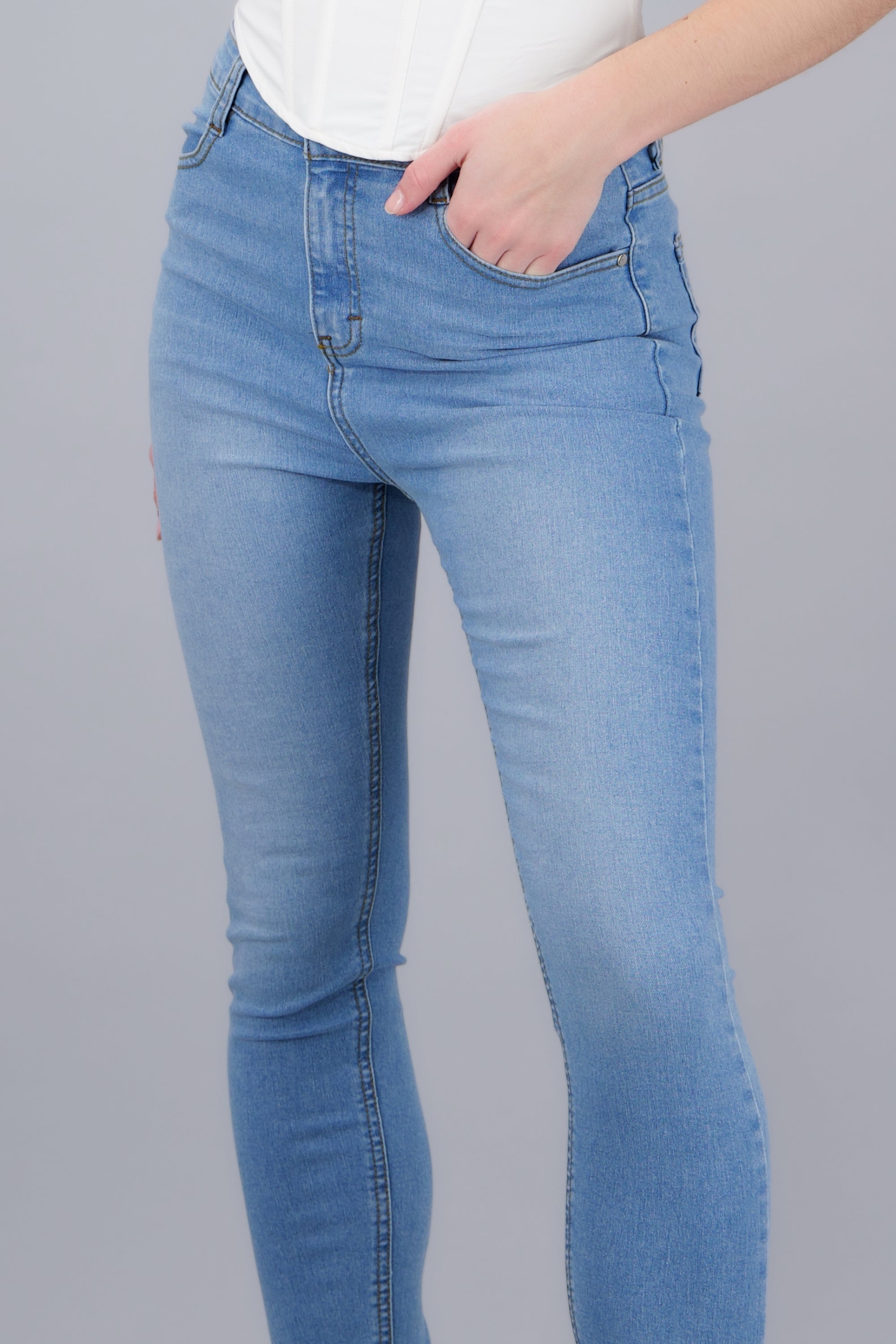 Jeans super skinny LIGHT WASH