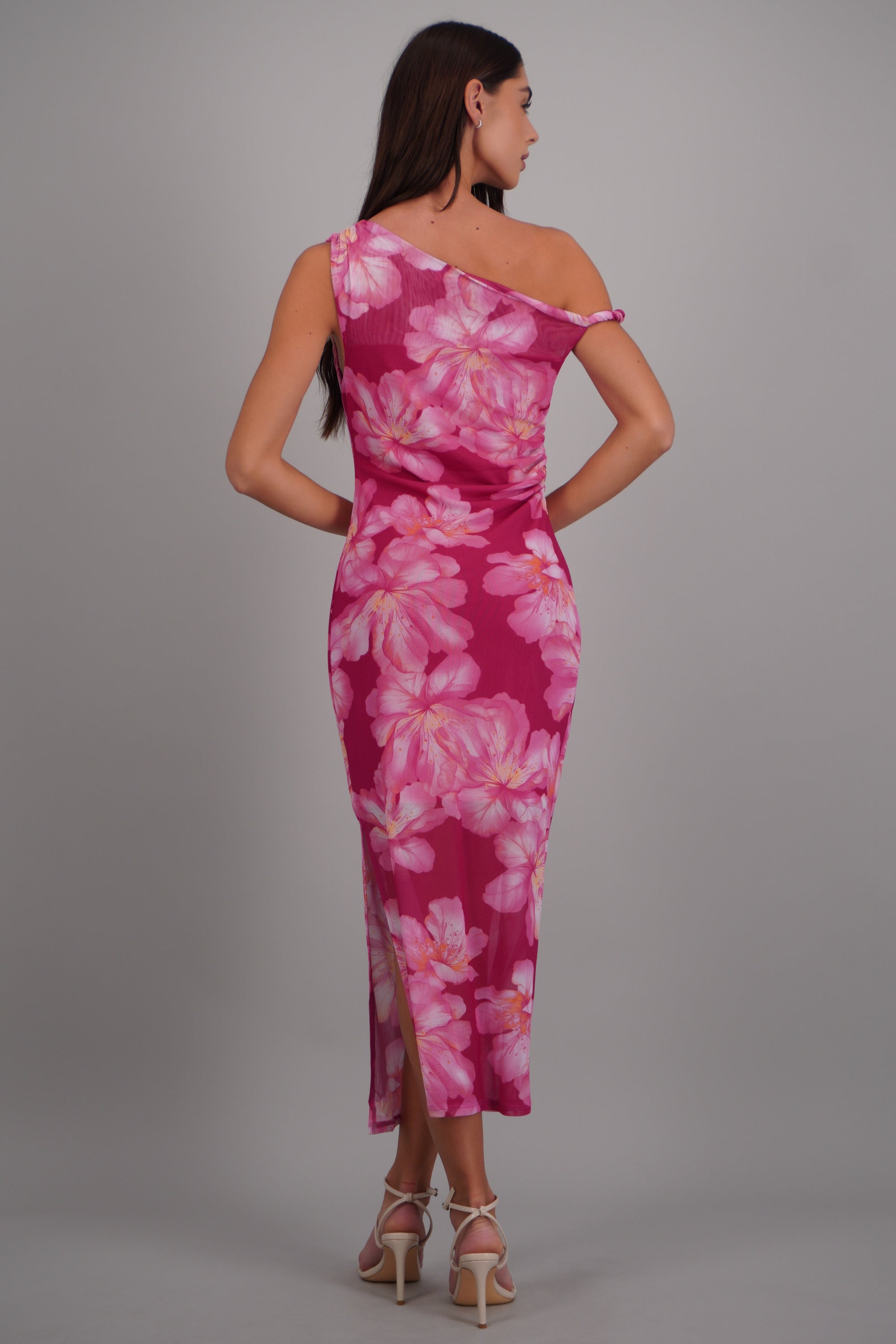 Vestido maxi flor FIUSHA