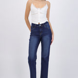 Jeans straight al corte
