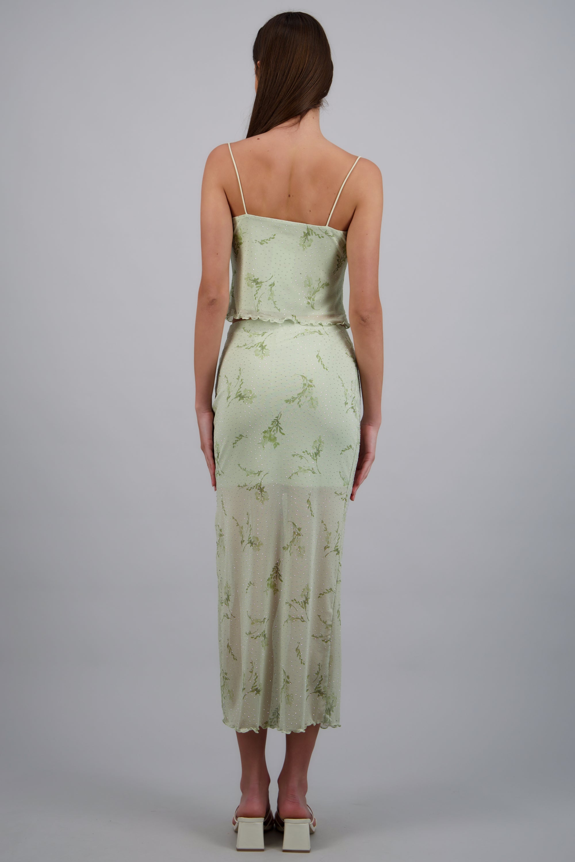 Falda estampado flores SAGE