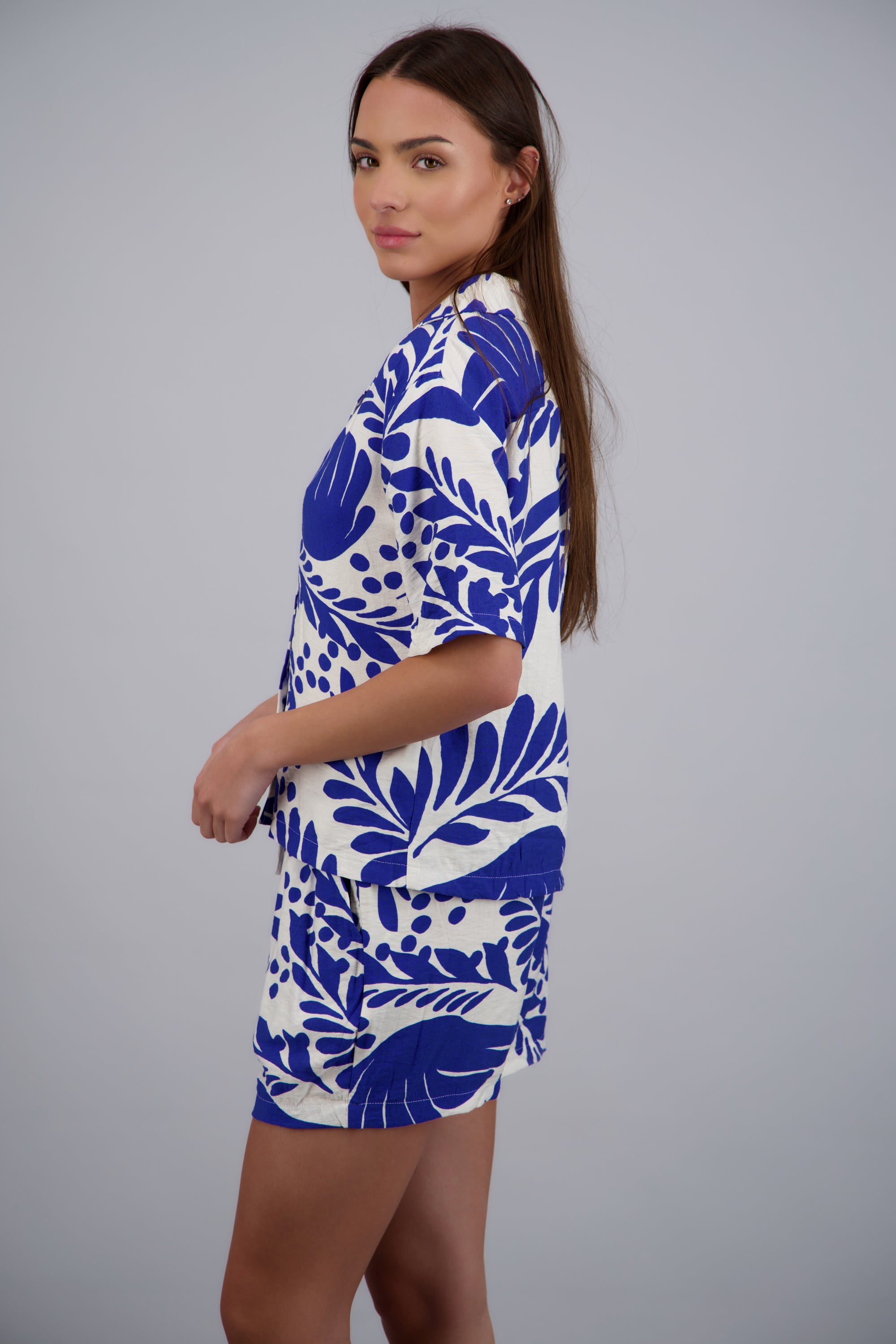 Short de maxi estampado AZUL COMBO