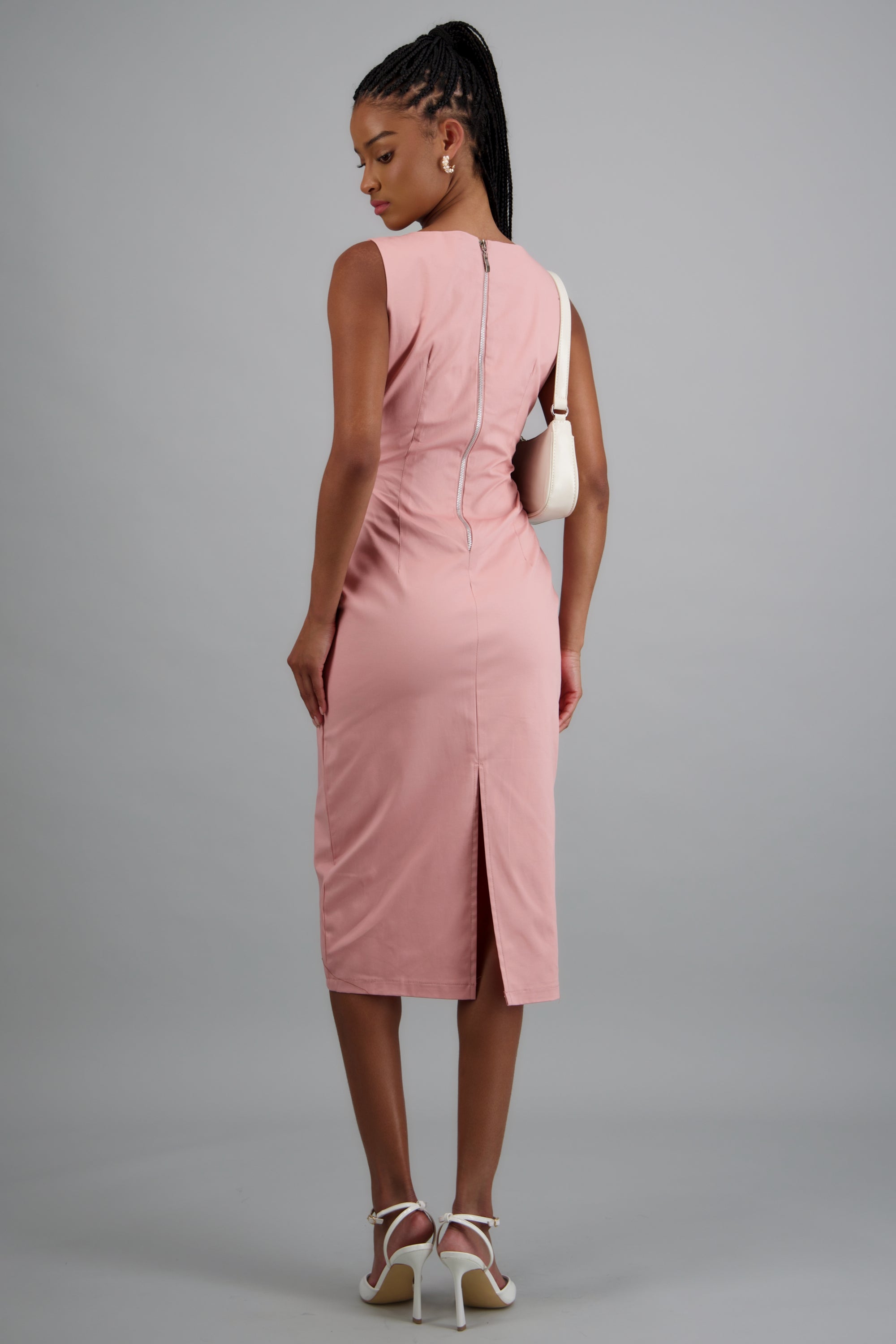 Vestido bodycon denim ROSA PASTEL