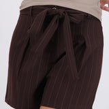 Top drapeado hombro y costado