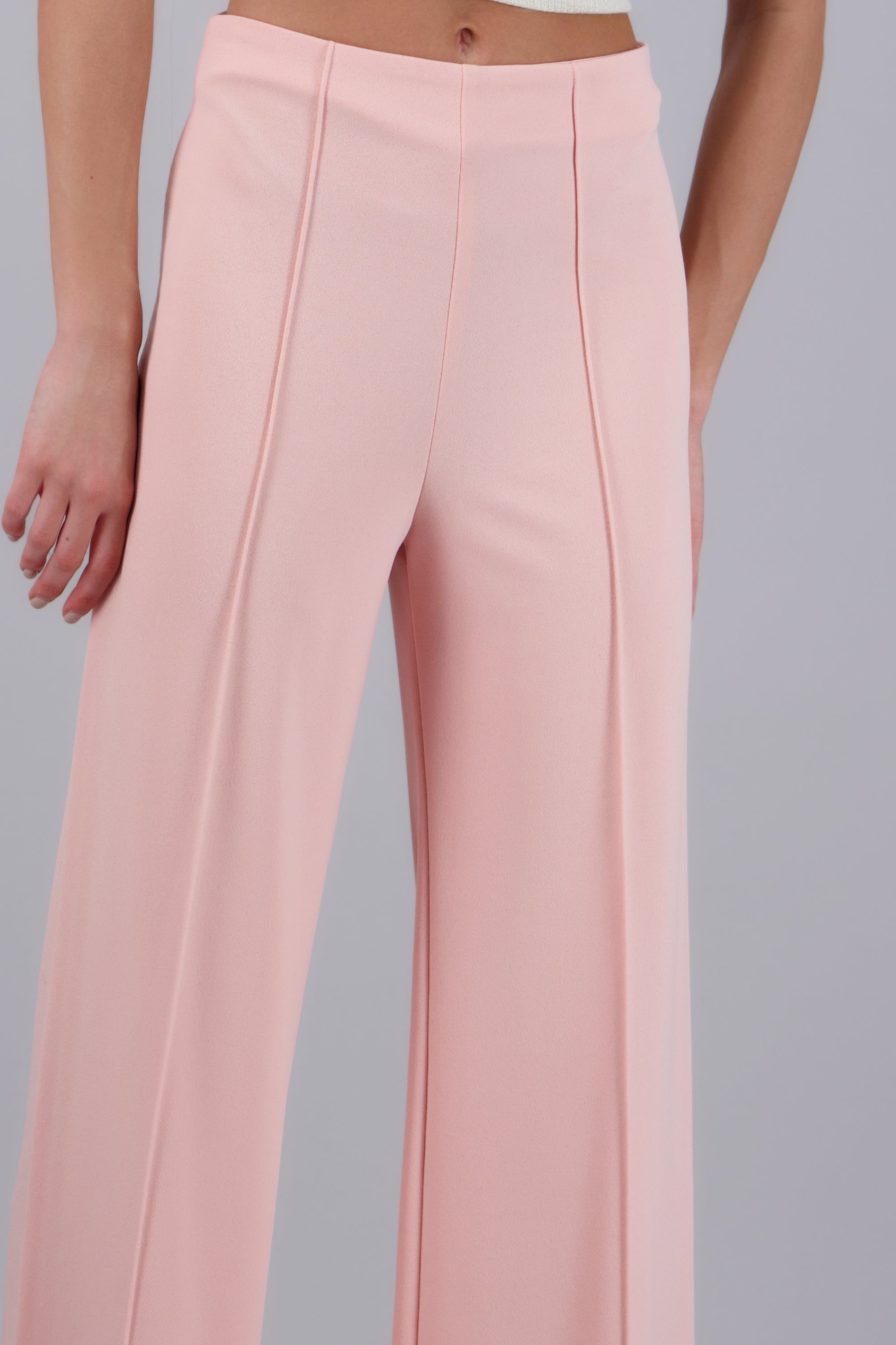 Pantalo amplio costura frontal CORAL