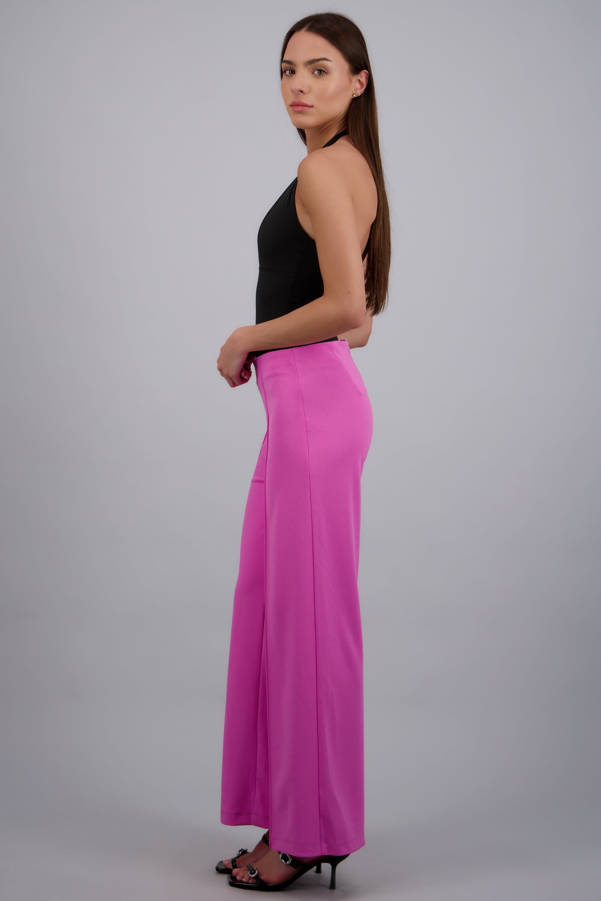 Pantalo amplio costura frontal FIUSHA