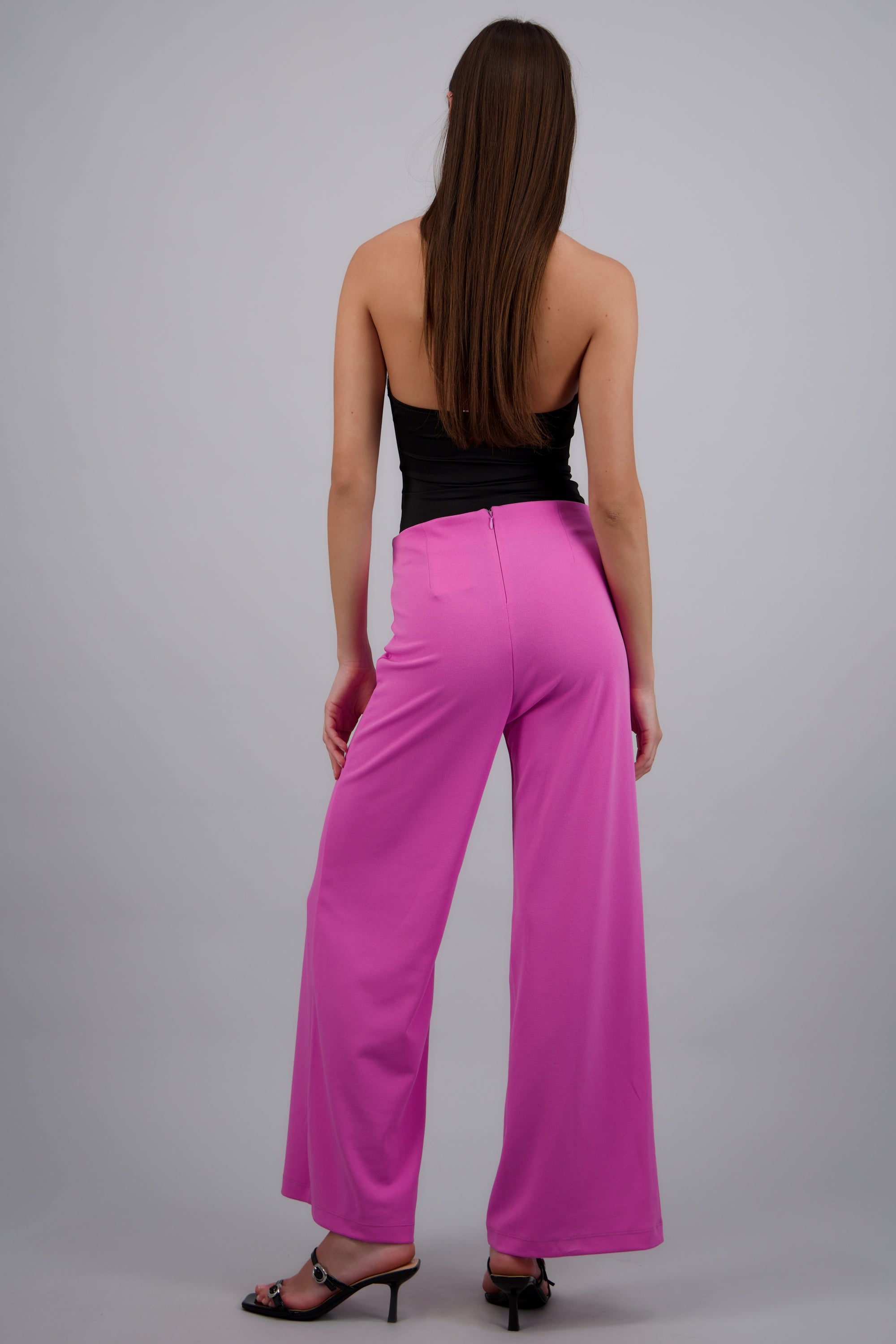 Pantalo amplio costura frontal FIUSHA
