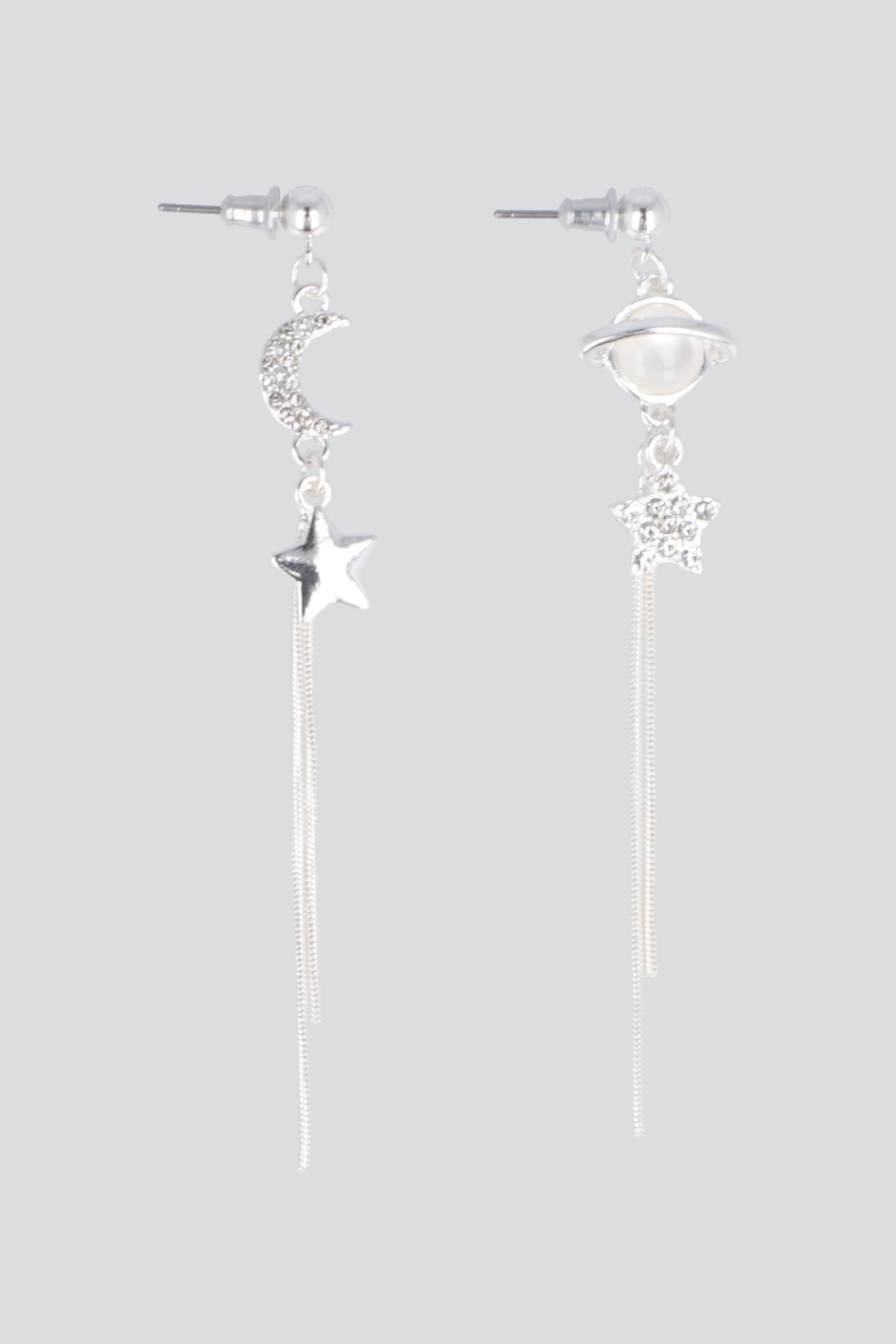 Aretes luna planeta