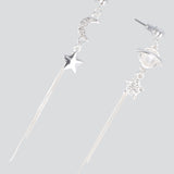 Aretes luna planeta