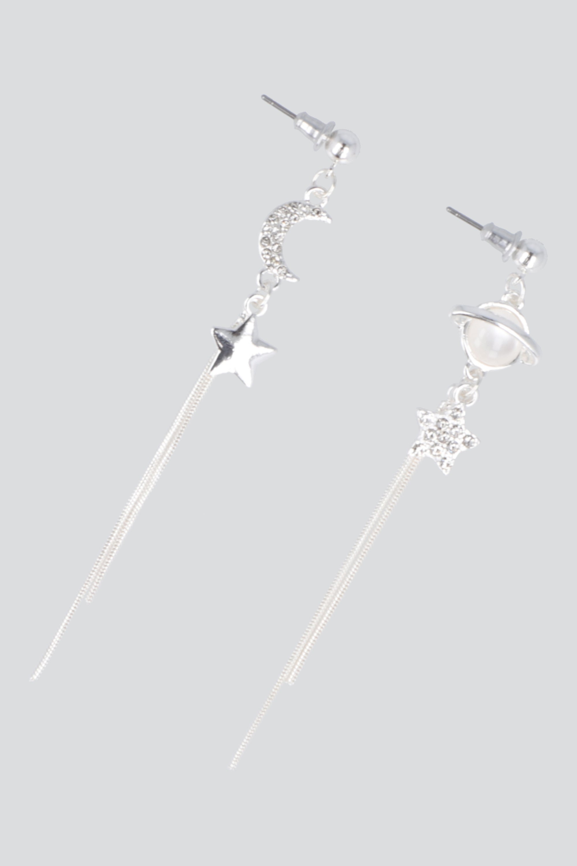 Aretes luna planeta
