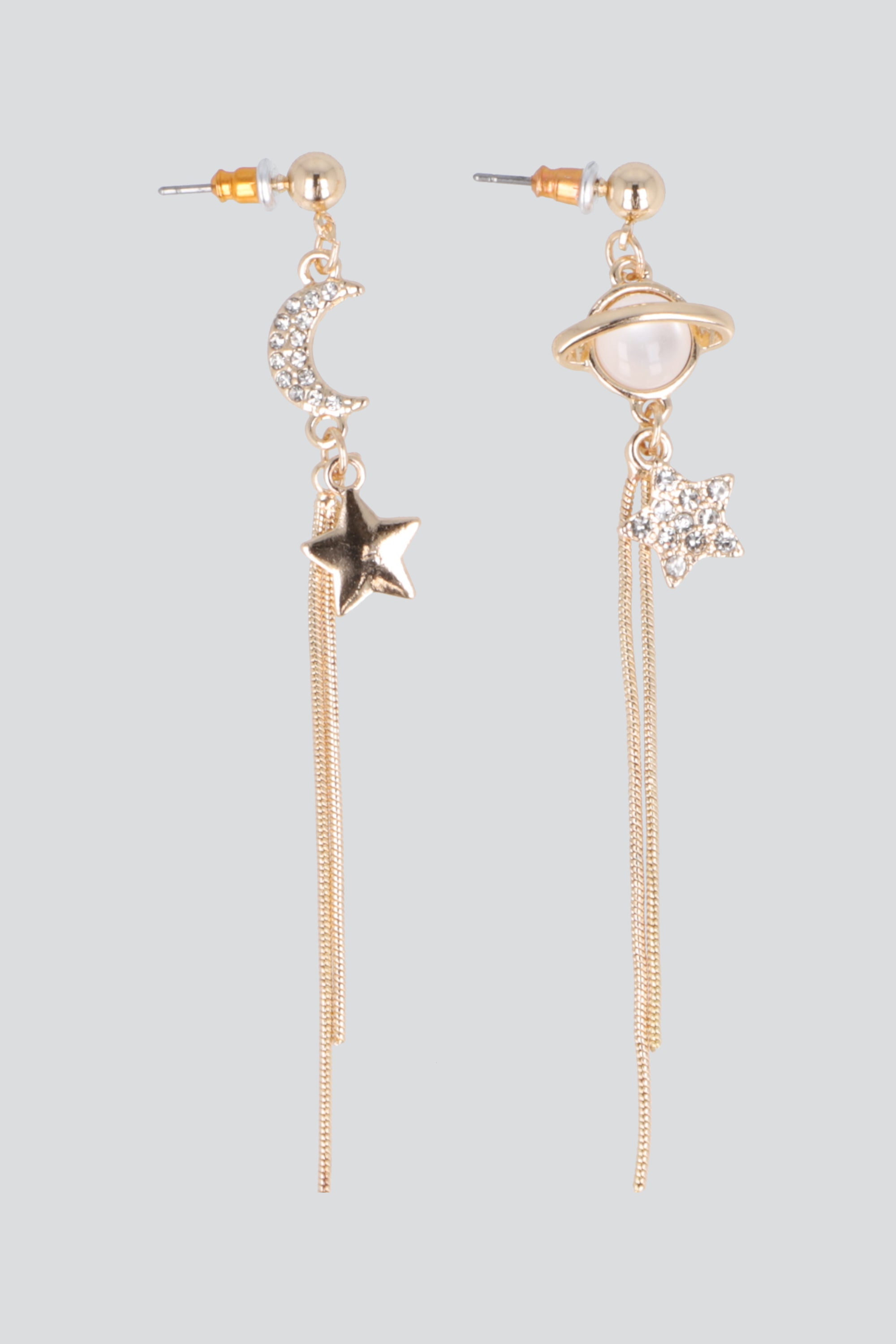 Aretes luna planeta