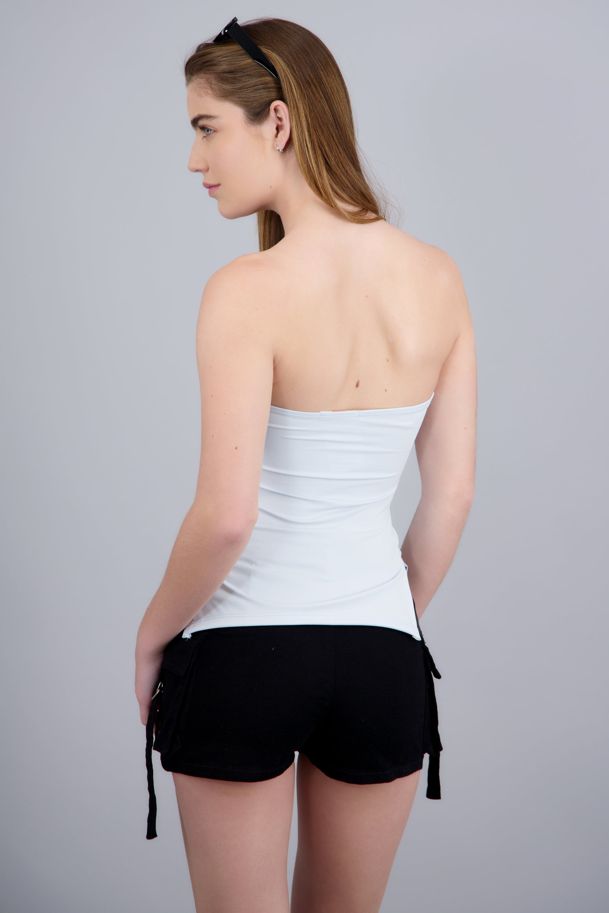 Top tubo AZUL PASTEL