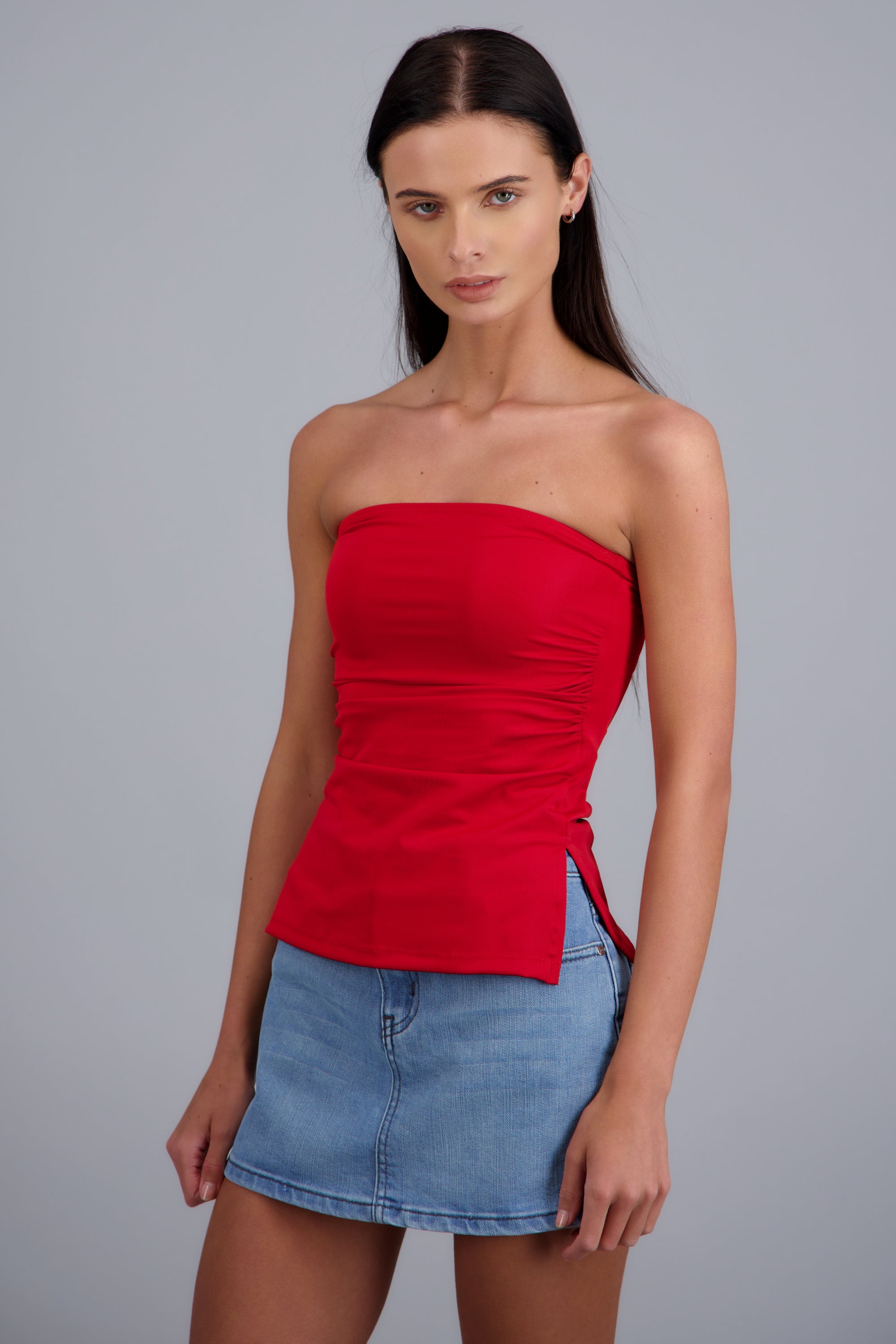 Top tubo ROJO
