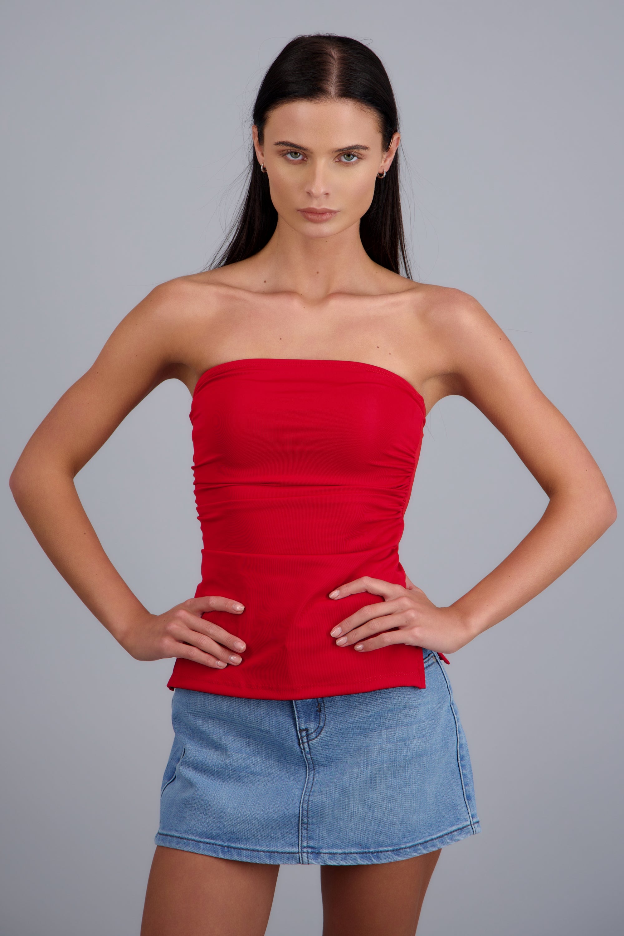 Top tubo ROJO