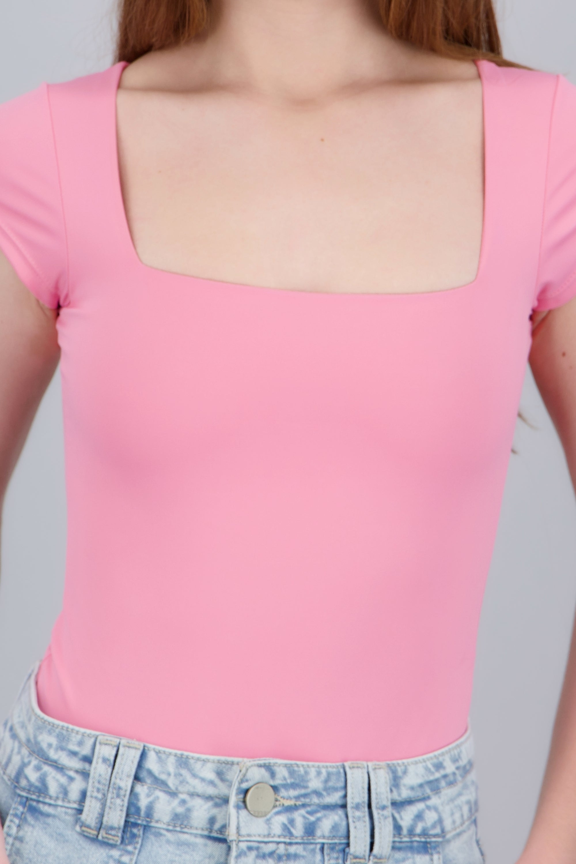 Bodysuit escote cuadrado ROSA