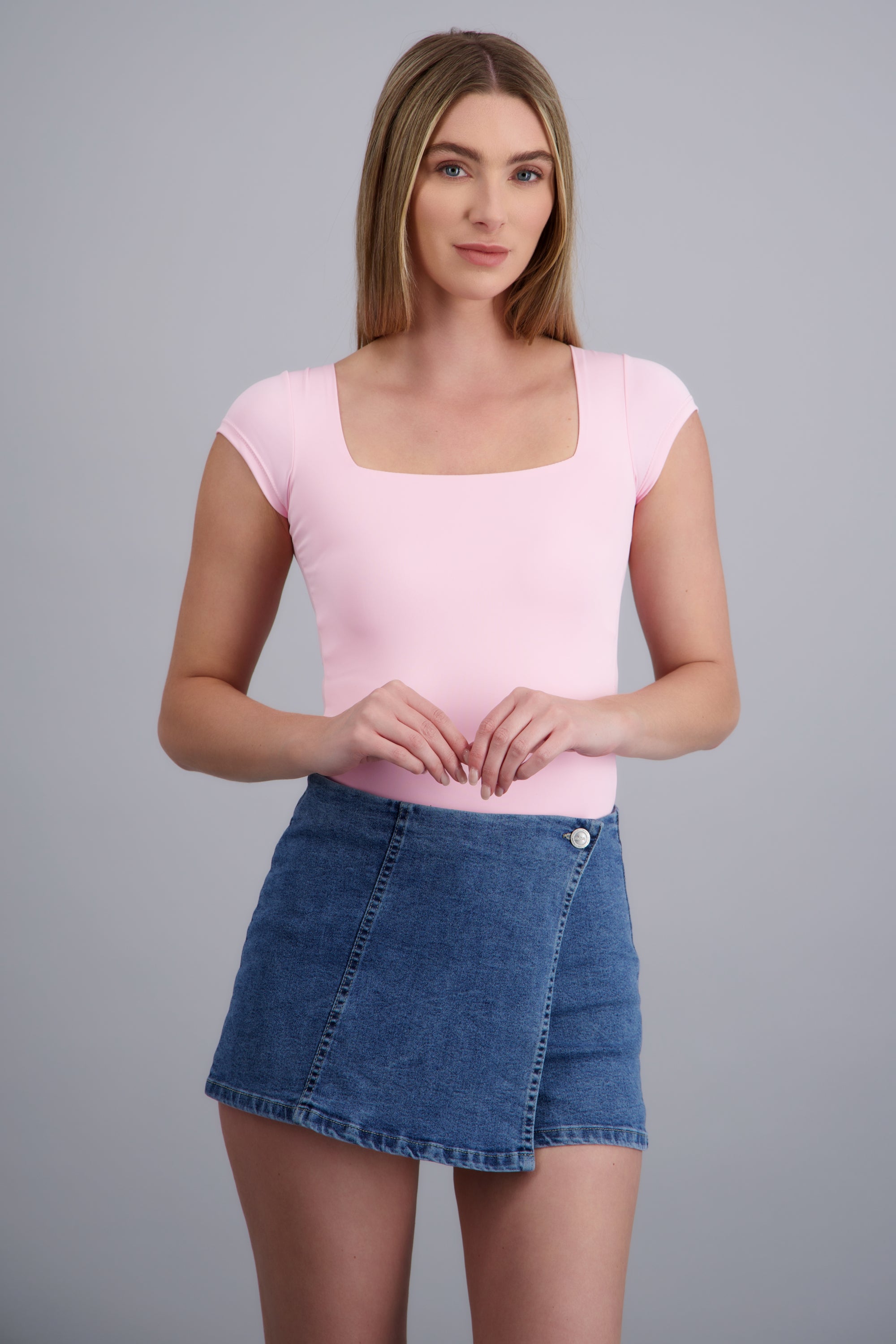 Bodysuit escote cuadrado BLUSH