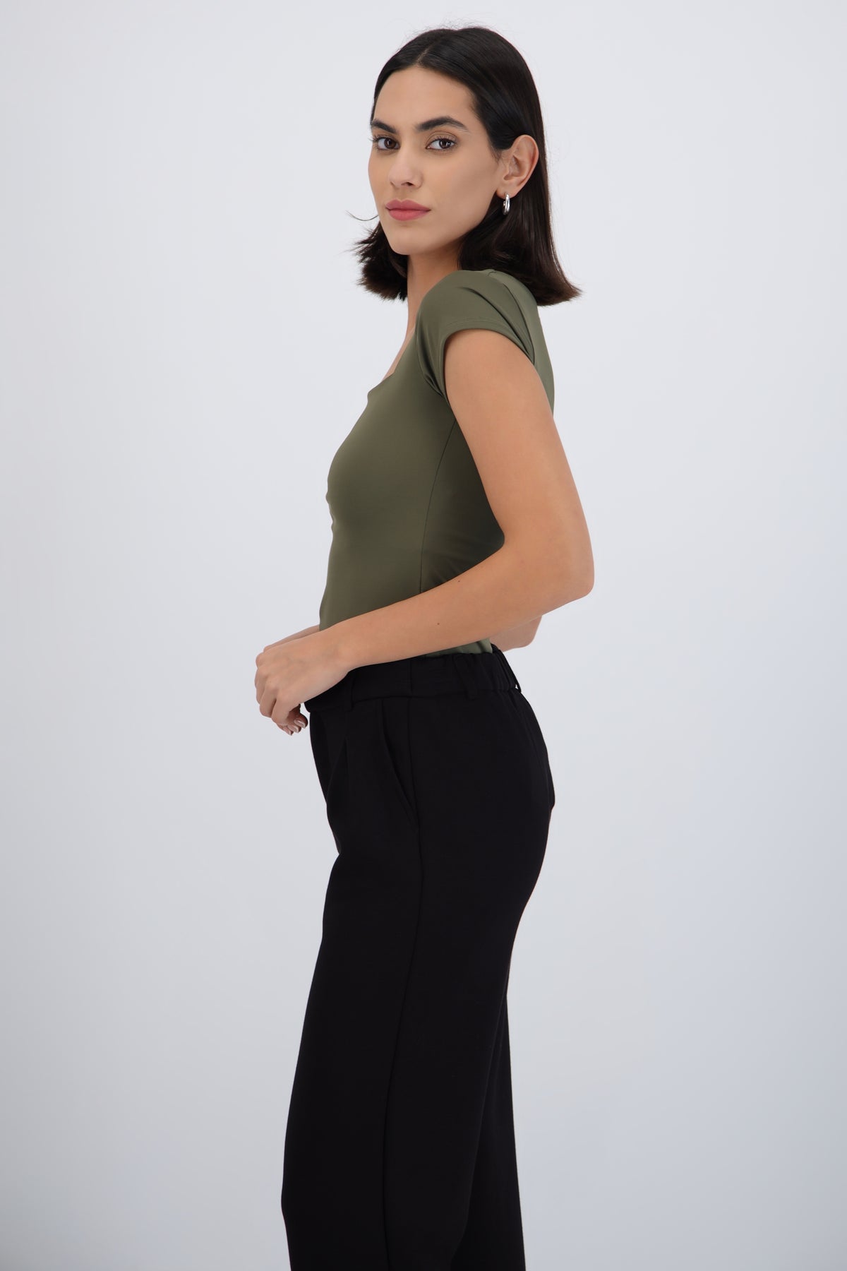 Bodysuit escote cuadrado VERDE