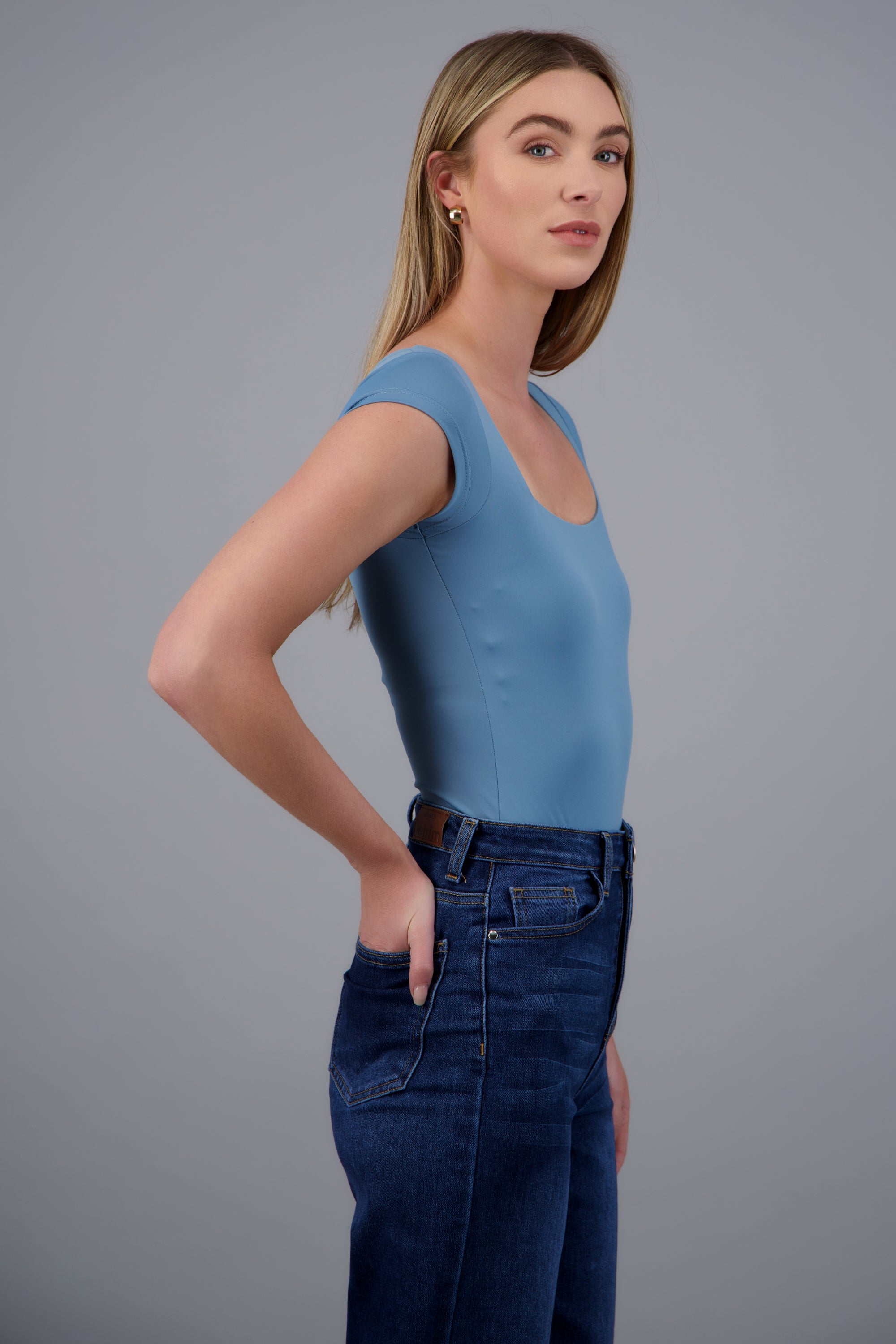 Bodysuit escote cuadrado INDIGO