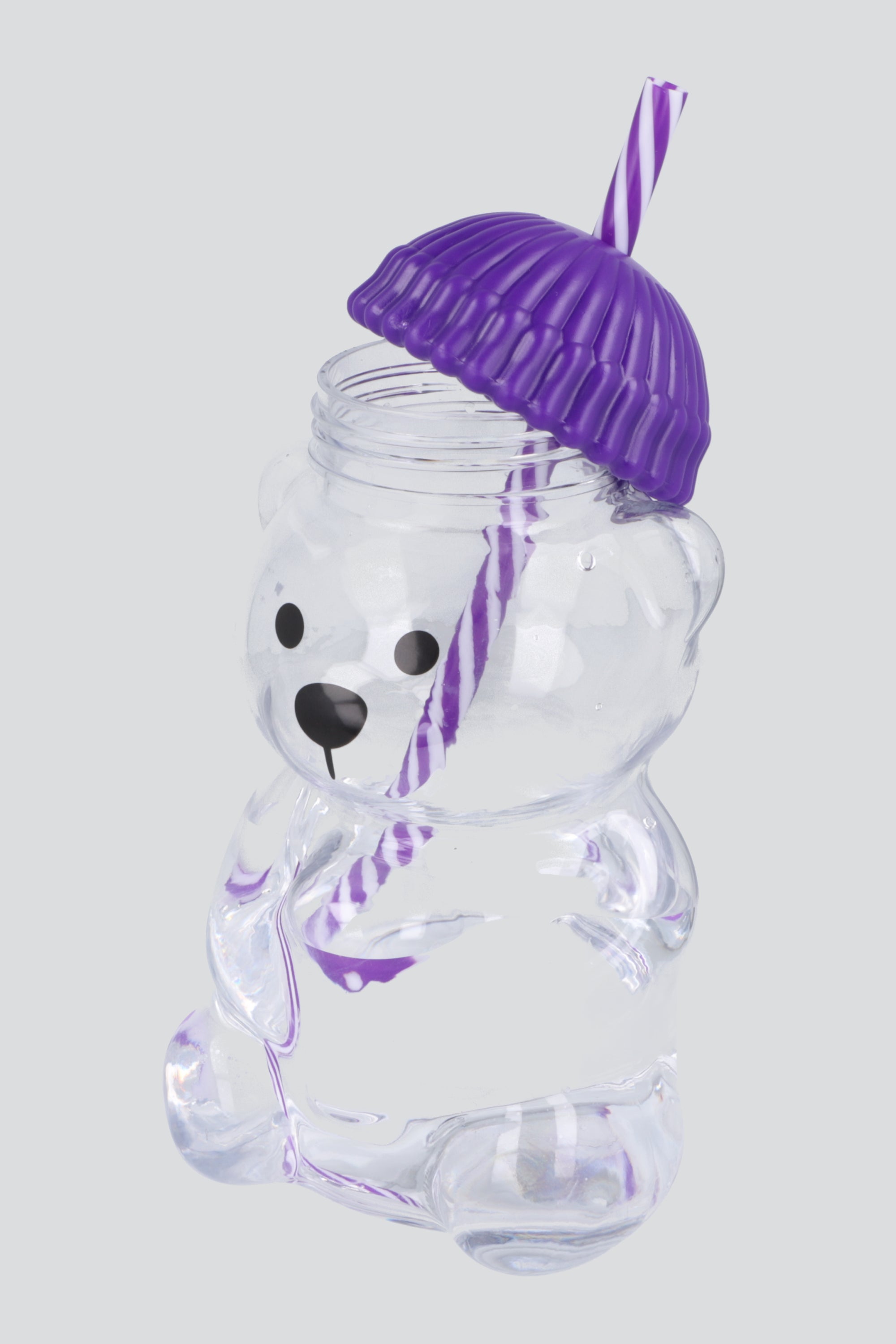 Botella oso MORADO