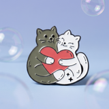 Pin abrazo gatitos