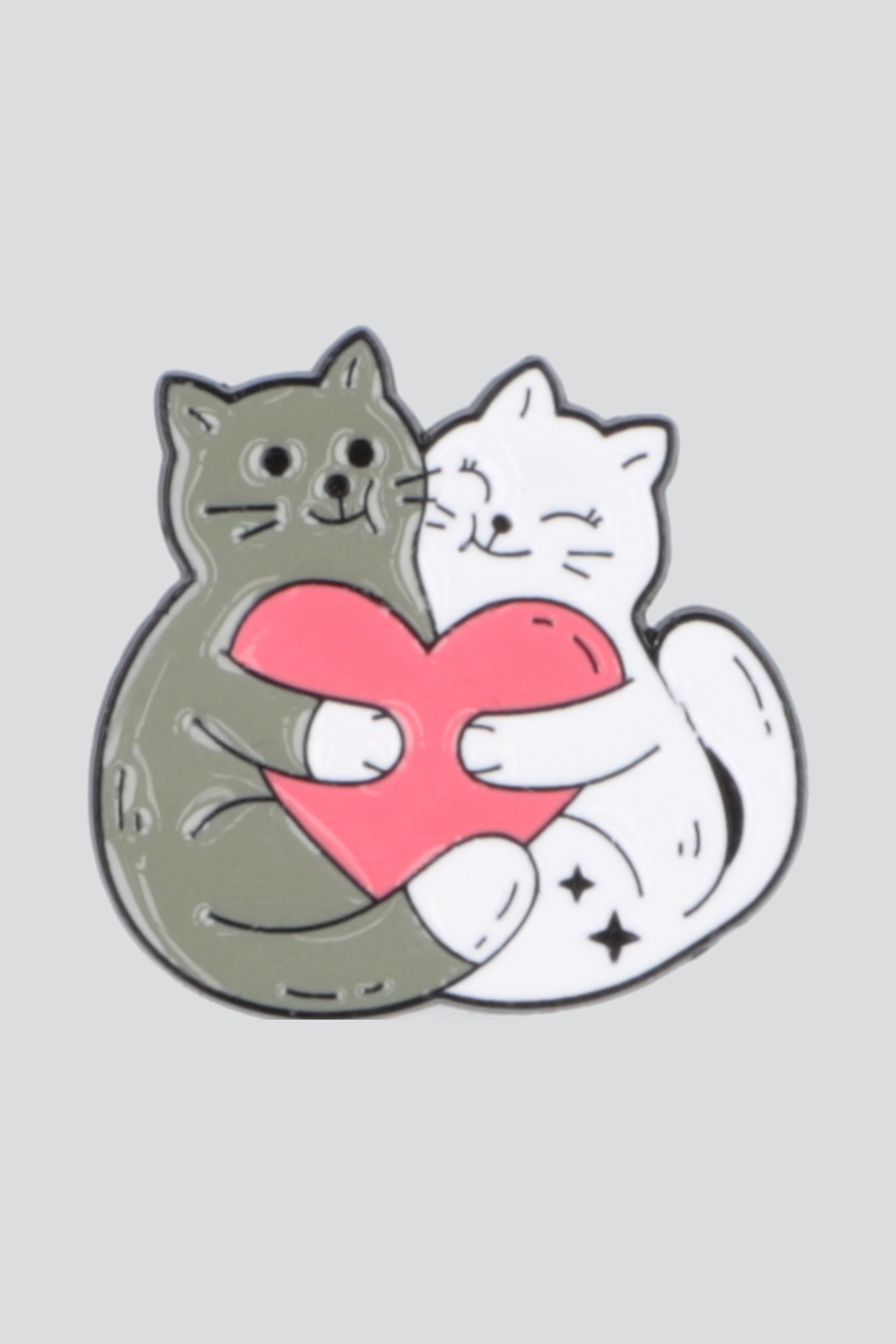Pin abrazo gatitos ROSA